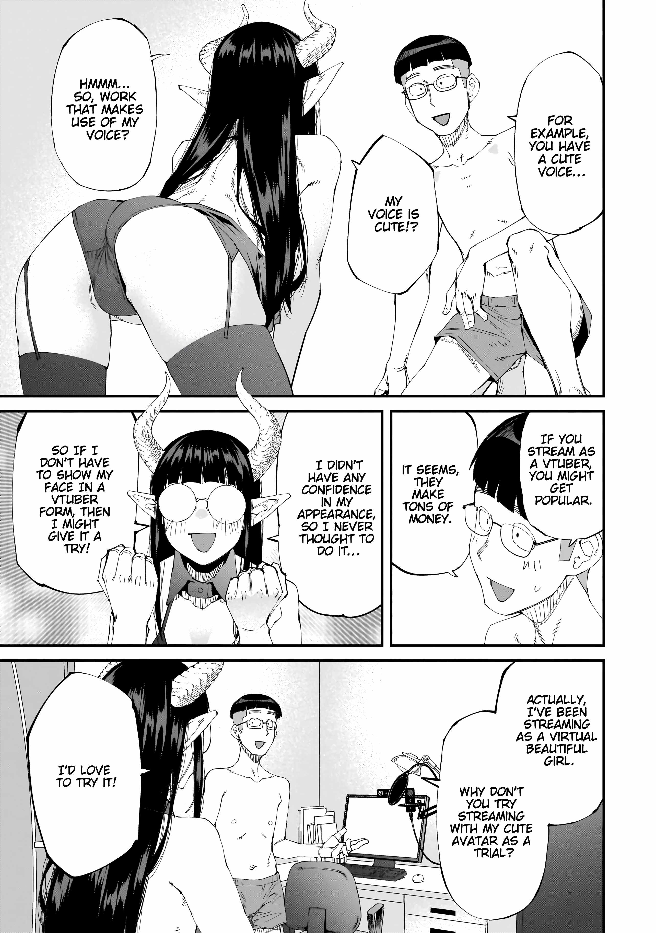 Otaku-kun no Seiheki wo Isshou Yugamete Iku Ishuzoku Musume-tachi Chapter 4 - Page 12