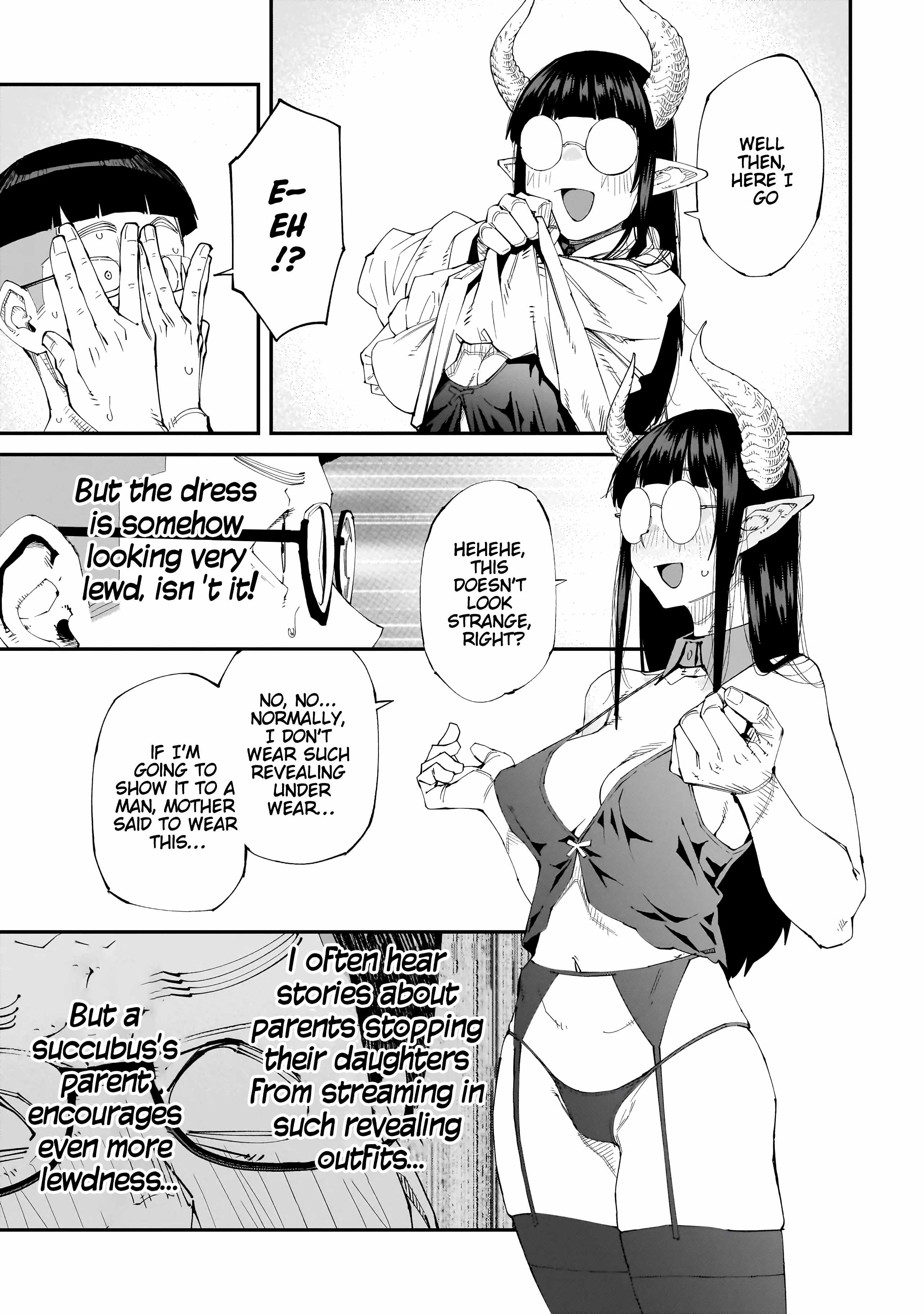 Otaku-kun no Seiheki wo Isshou Yugamete Iku Ishuzoku Musume-tachi Chapter 4 - Page 8