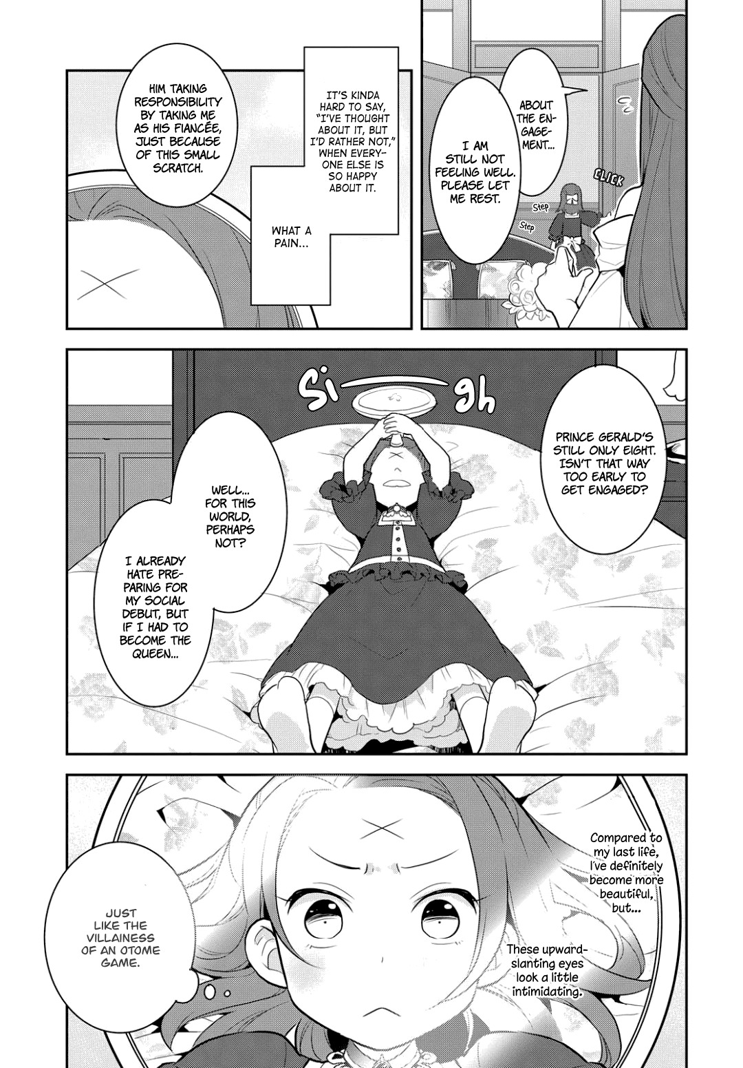 Otome Game No Hametsu Flag Shika Nai Akuyaku Reijou Ni Tensei Shite Shimatta… Chapter 1 - Page 14