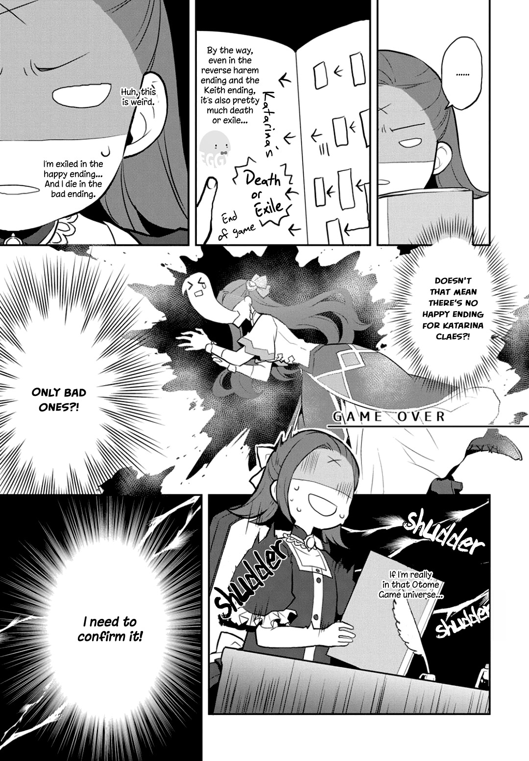 Otome Game No Hametsu Flag Shika Nai Akuyaku Reijou Ni Tensei Shite Shimatta… Chapter 1 - Page 22