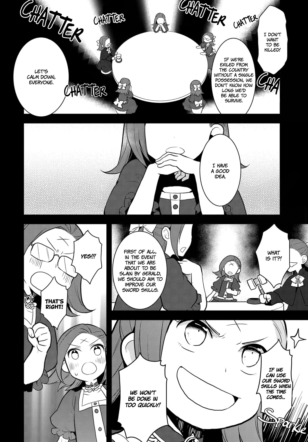 Otome Game No Hametsu Flag Shika Nai Akuyaku Reijou Ni Tensei Shite Shimatta… Chapter 1 - Page 27