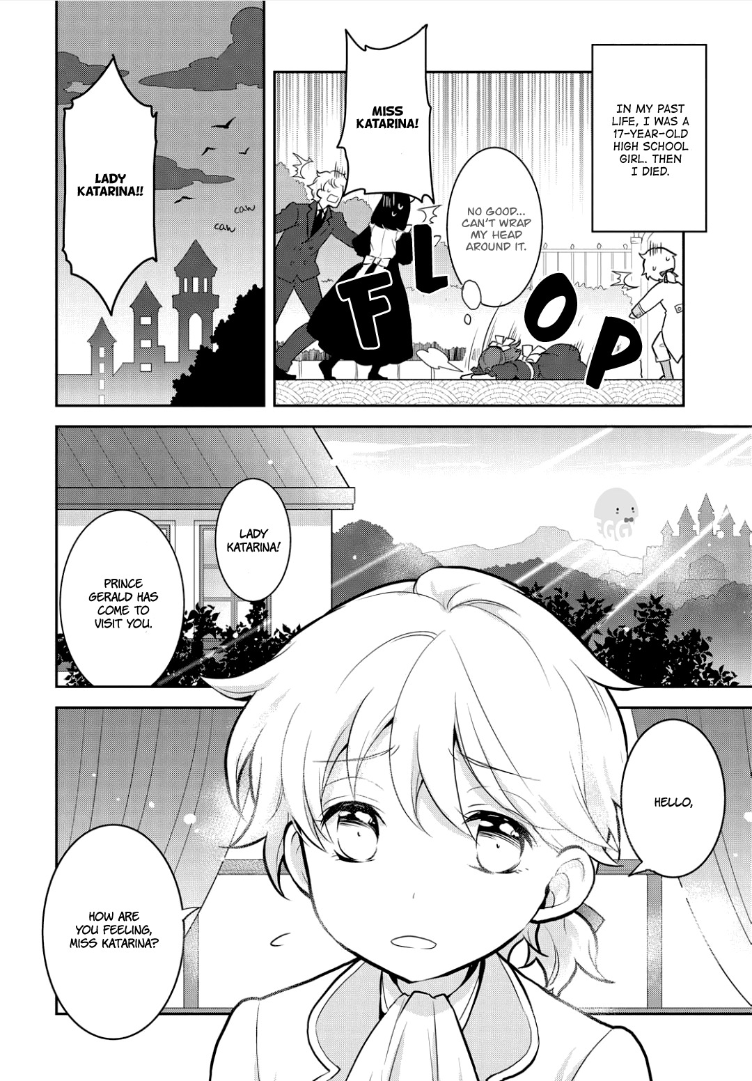 Otome Game No Hametsu Flag Shika Nai Akuyaku Reijou Ni Tensei Shite Shimatta… Chapter 1 - Page 7