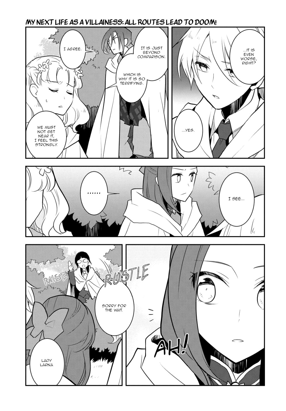 Otome Game No Hametsu Flag Shika Nai Akuyaku Reijou Ni Tensei Shite Shimatta… Chapter 41 - Page 9