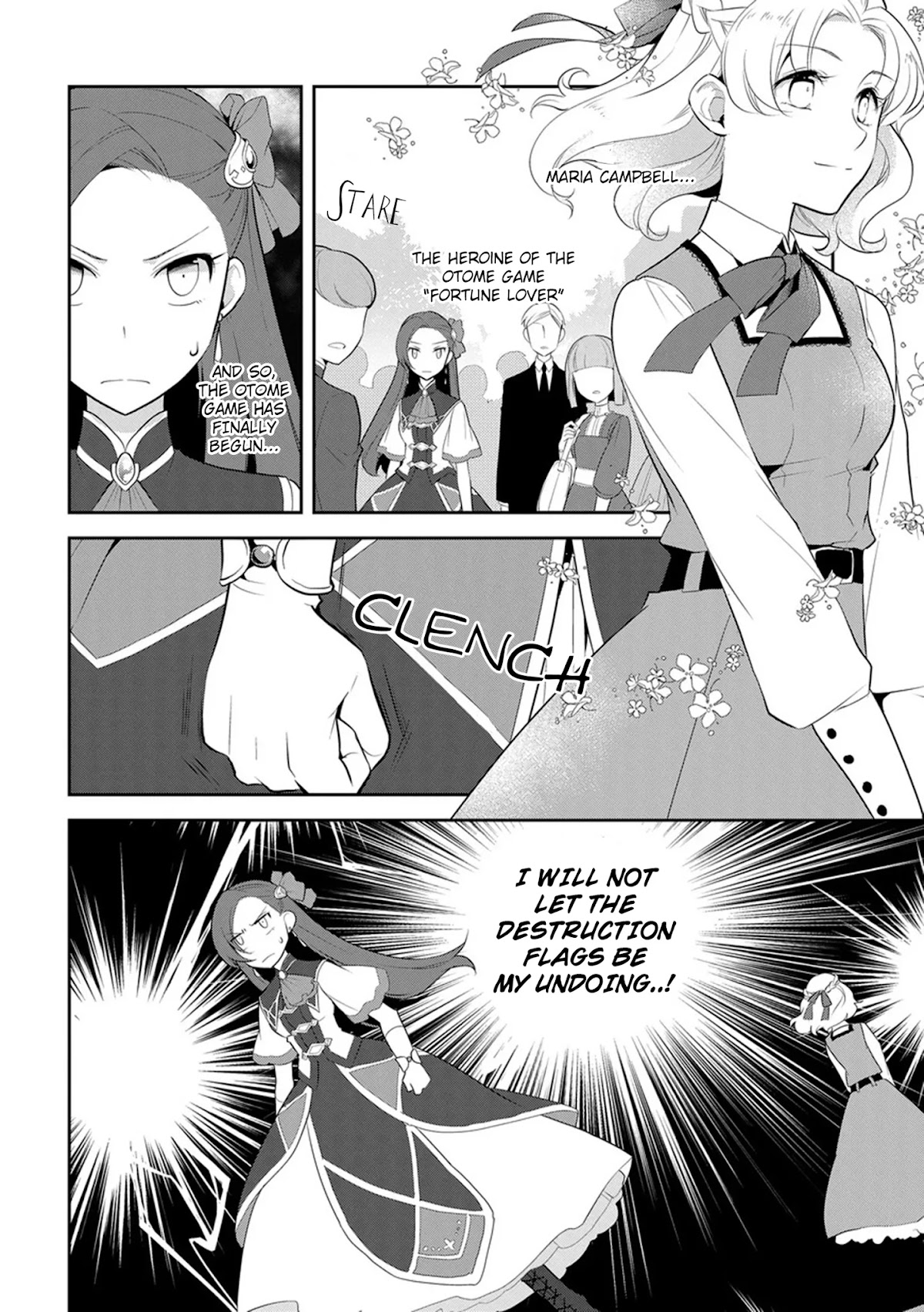 Otome Game No Hametsu Flag Shika Nai Akuyaku Reijou Ni Tensei Shite Shimatta… Chapter 8 - Page 3