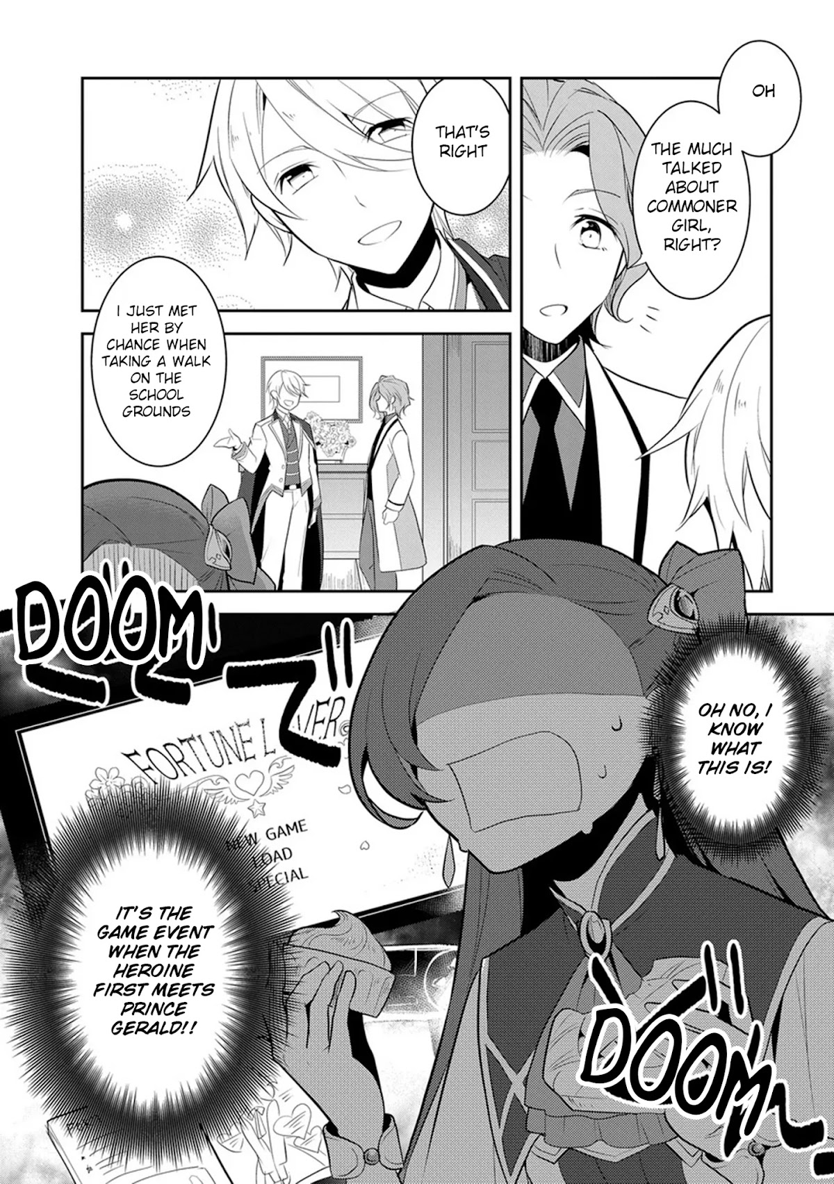 Otome Game No Hametsu Flag Shika Nai Akuyaku Reijou Ni Tensei Shite Shimatta… Chapter 8 - Page 8