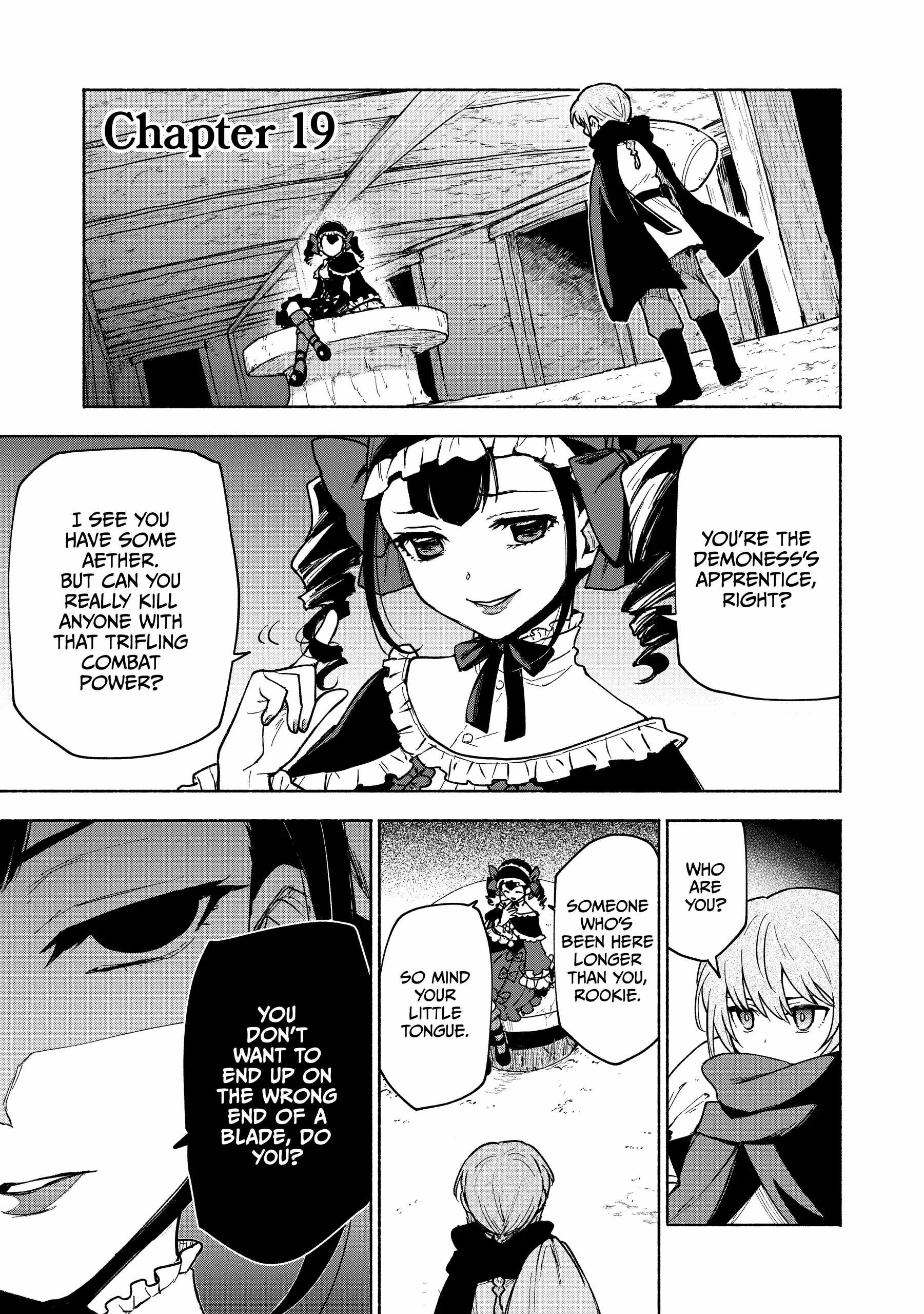 Otome Game no Heroine de Saikyou Survival Chapter 19 - Page 1