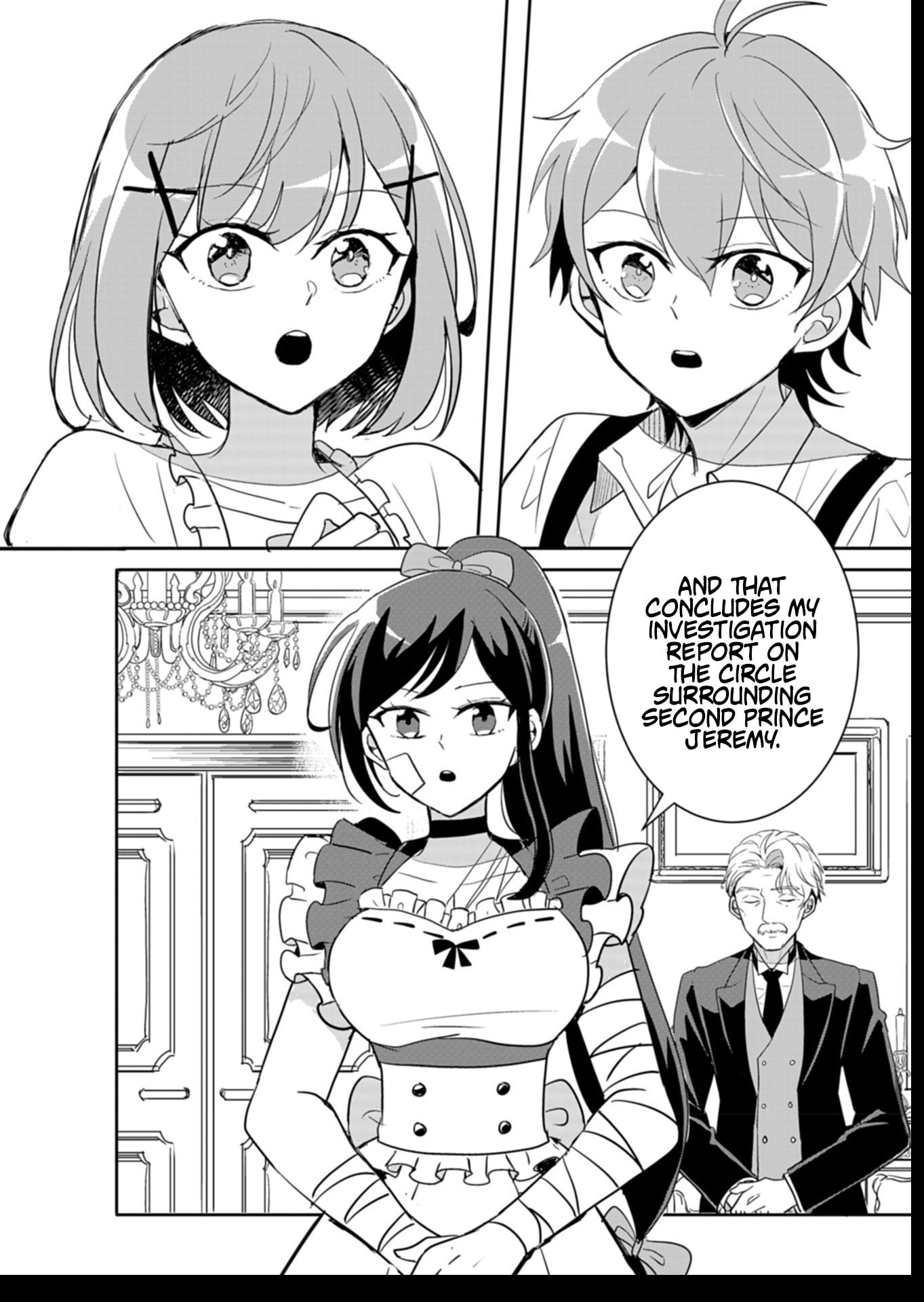 Ouji no Torimaki A wa Akuyaku Reijou no Mikata desu Chapter 6 - Page 3