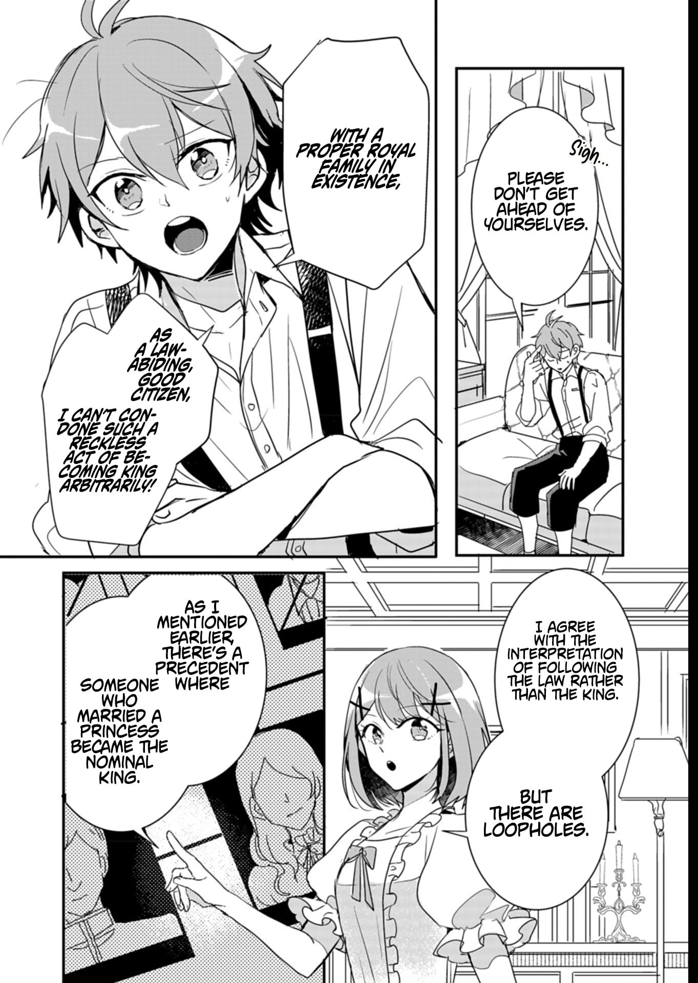 Ouji no Torimaki A wa Akuyaku Reijou no Mikata desu Chapter 6 - Page 28