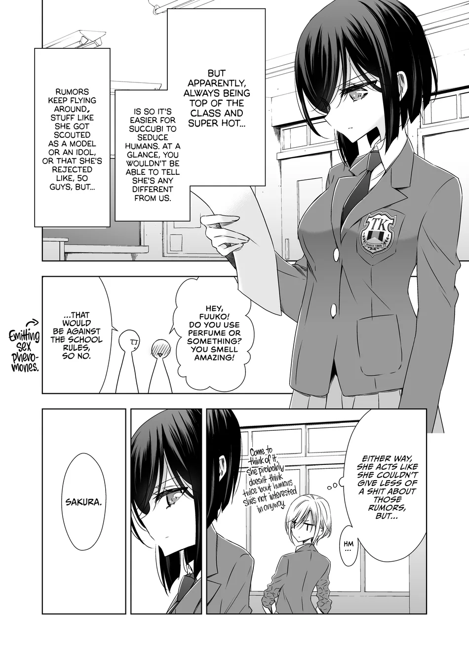 Our Class President Is a Succubus Chapter 1 - Page 9