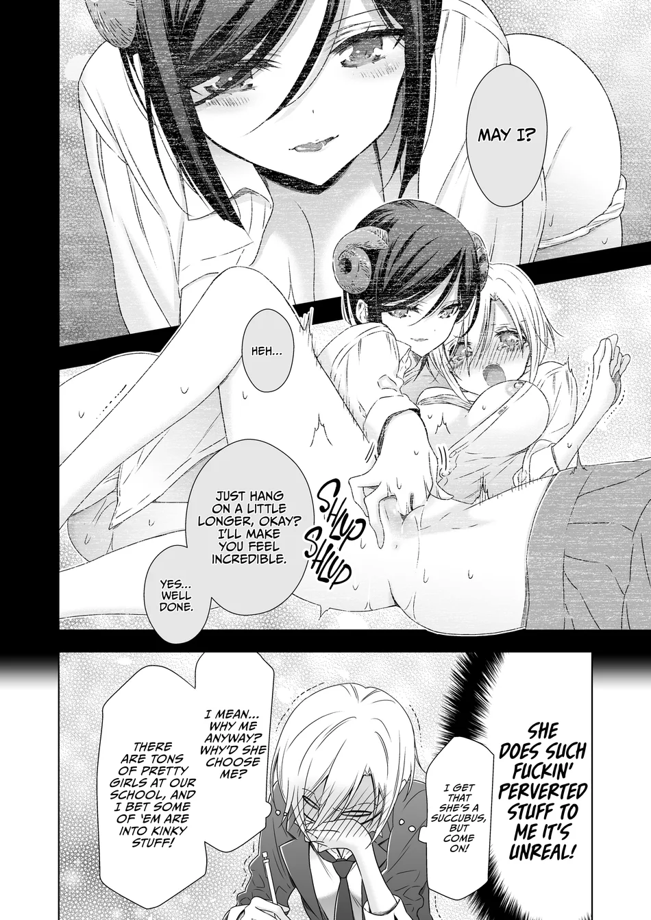 Our Class President Is a Succubus Chapter 2 - Page 4