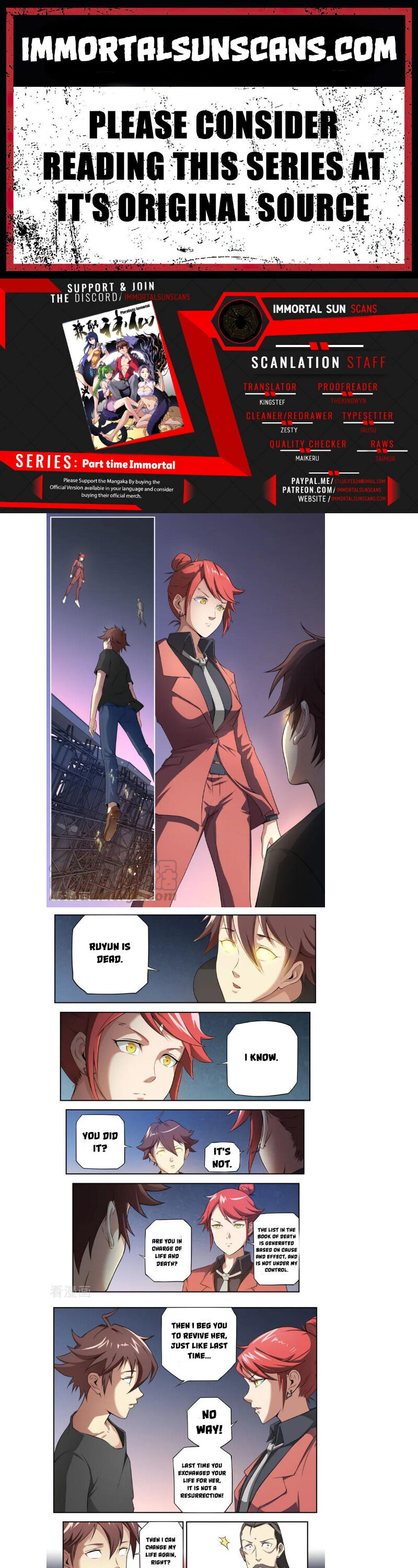Part-Time Immortal Chapter 93 - Page 1