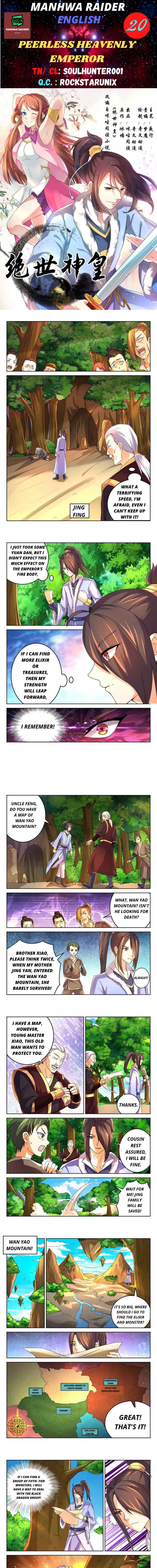 Peerless Heavenly Emperor Chapter 20 - Page 1
