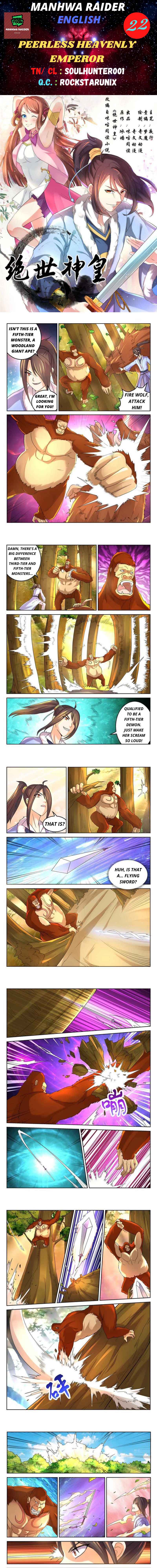 Peerless Heavenly Emperor Chapter 22 - Page 1