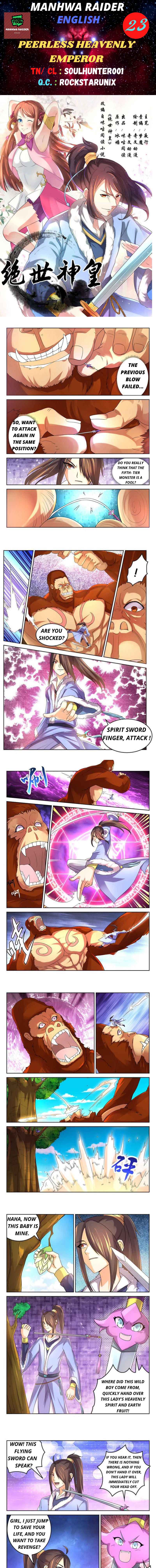Peerless Heavenly Emperor Chapter 23 - Page 1