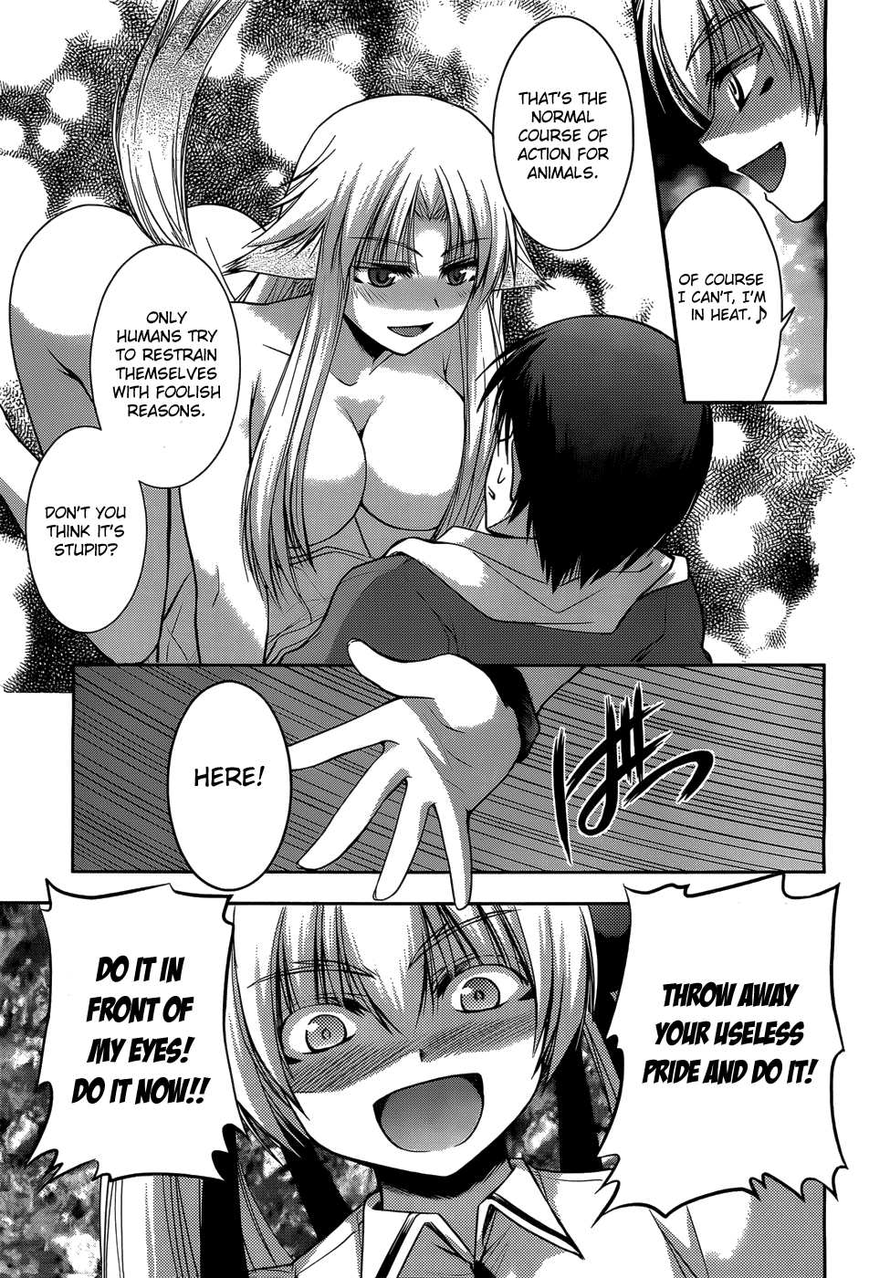 Perowan! – Hayaku Shinasai! Goshujinsama Chapter 7 - Page 9