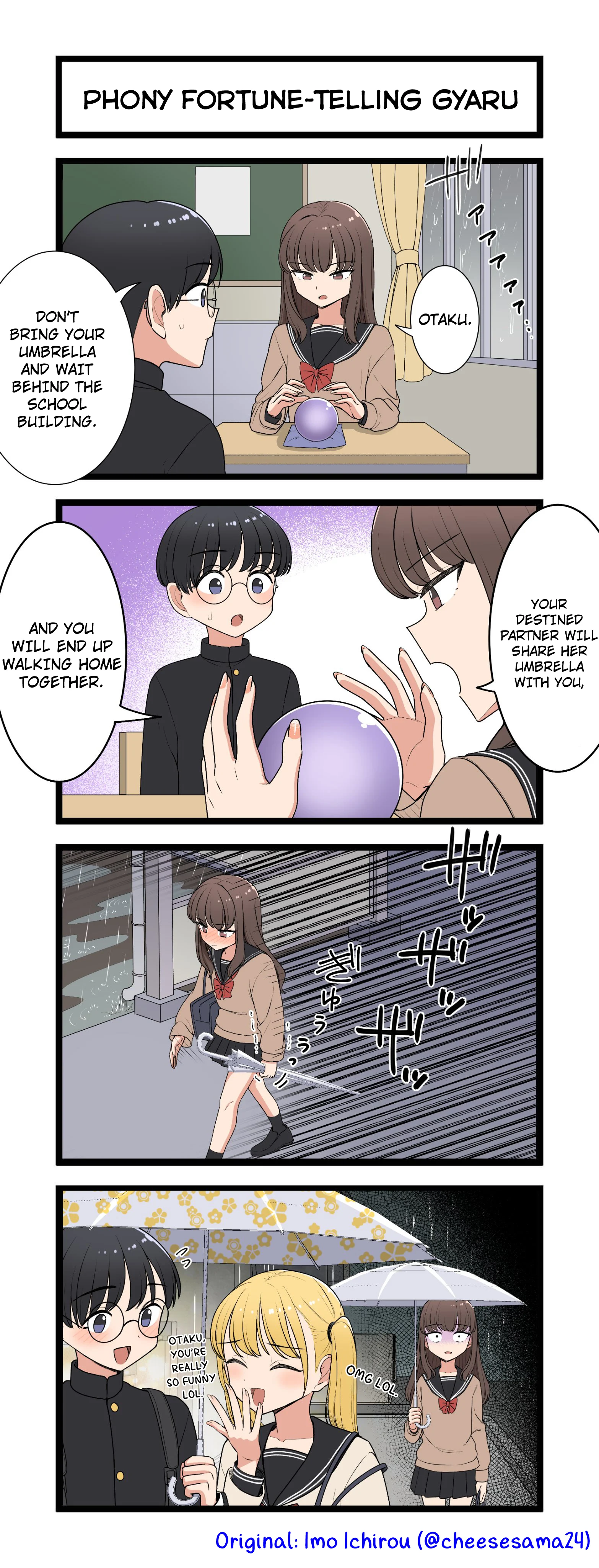 Phony Fortune-Telling Gyaru Chapter 1 - Page 1