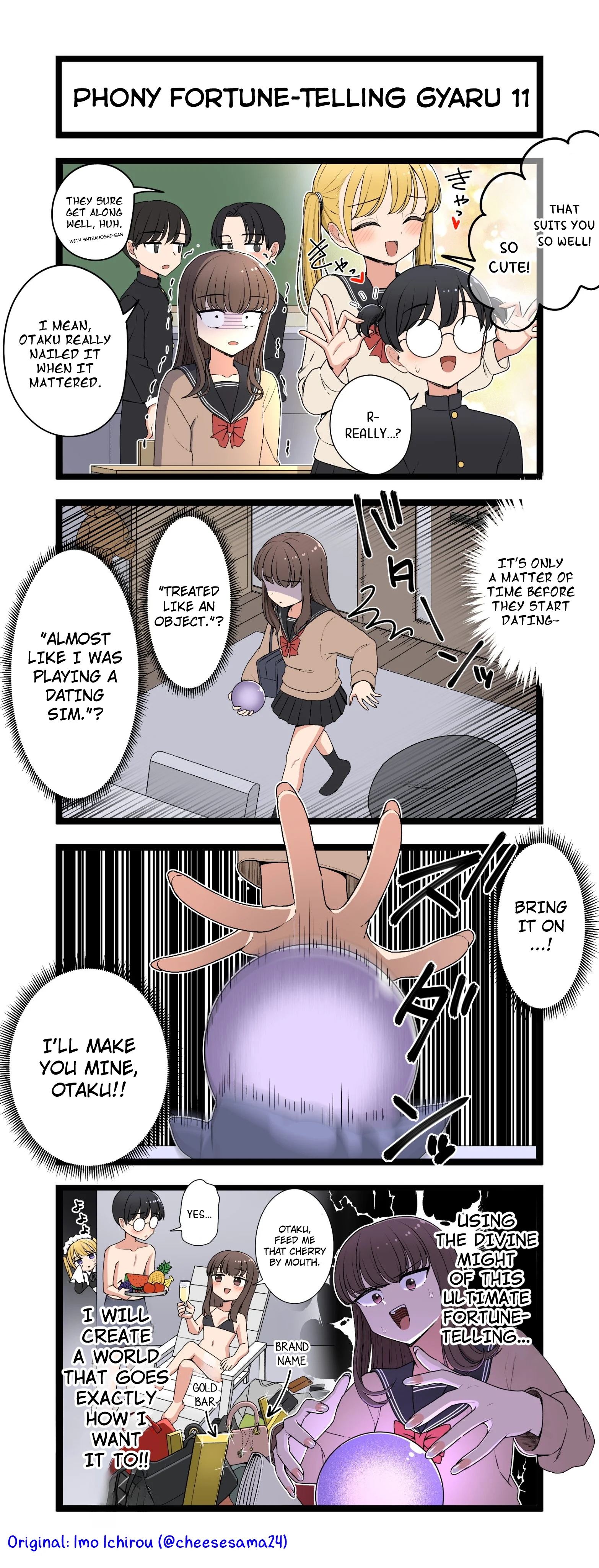 Phony Fortune-Telling Gyaru Chapter 11 - Page 1