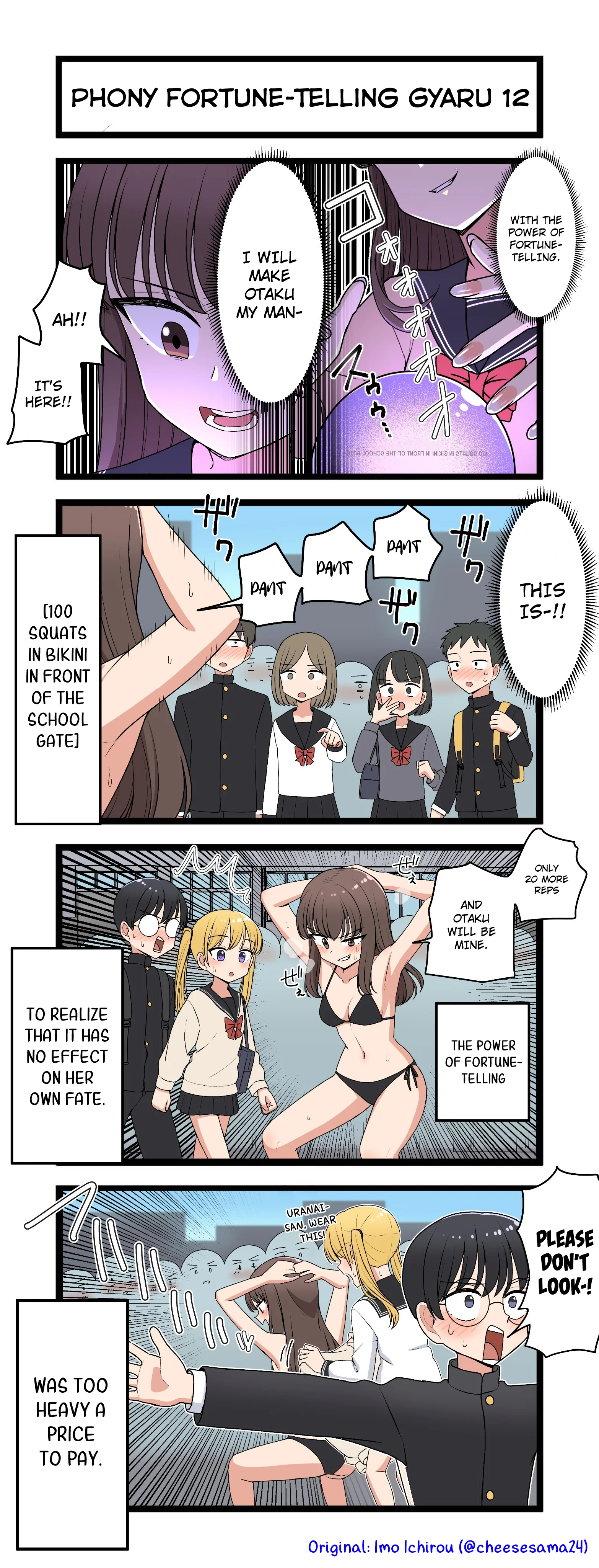 Phony Fortune-Telling Gyaru Chapter 12 - Page 1