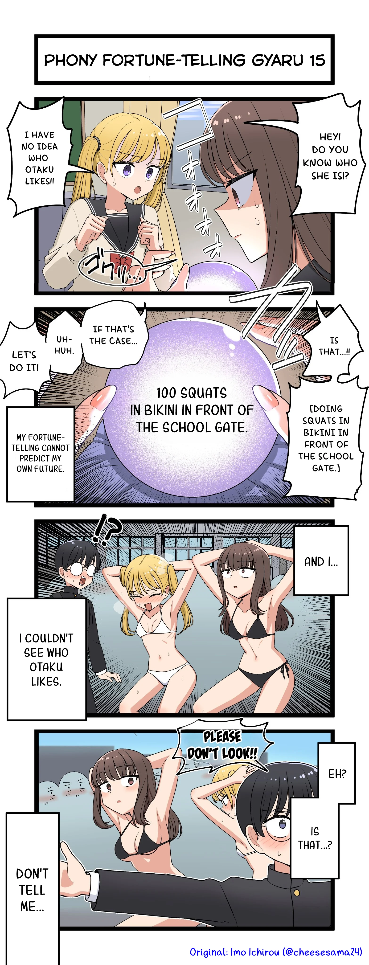 Phony Fortune-Telling Gyaru Chapter 15 - Page 1