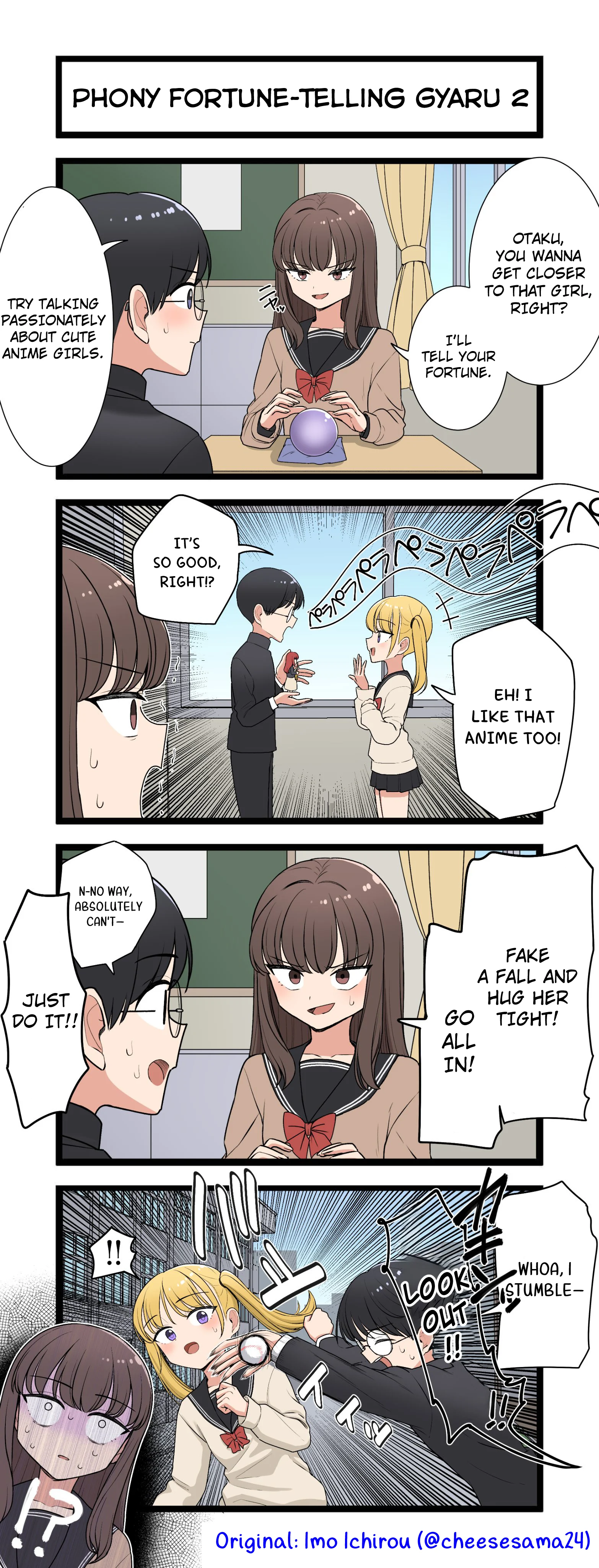 Phony Fortune-Telling Gyaru Chapter 2 - Page 1