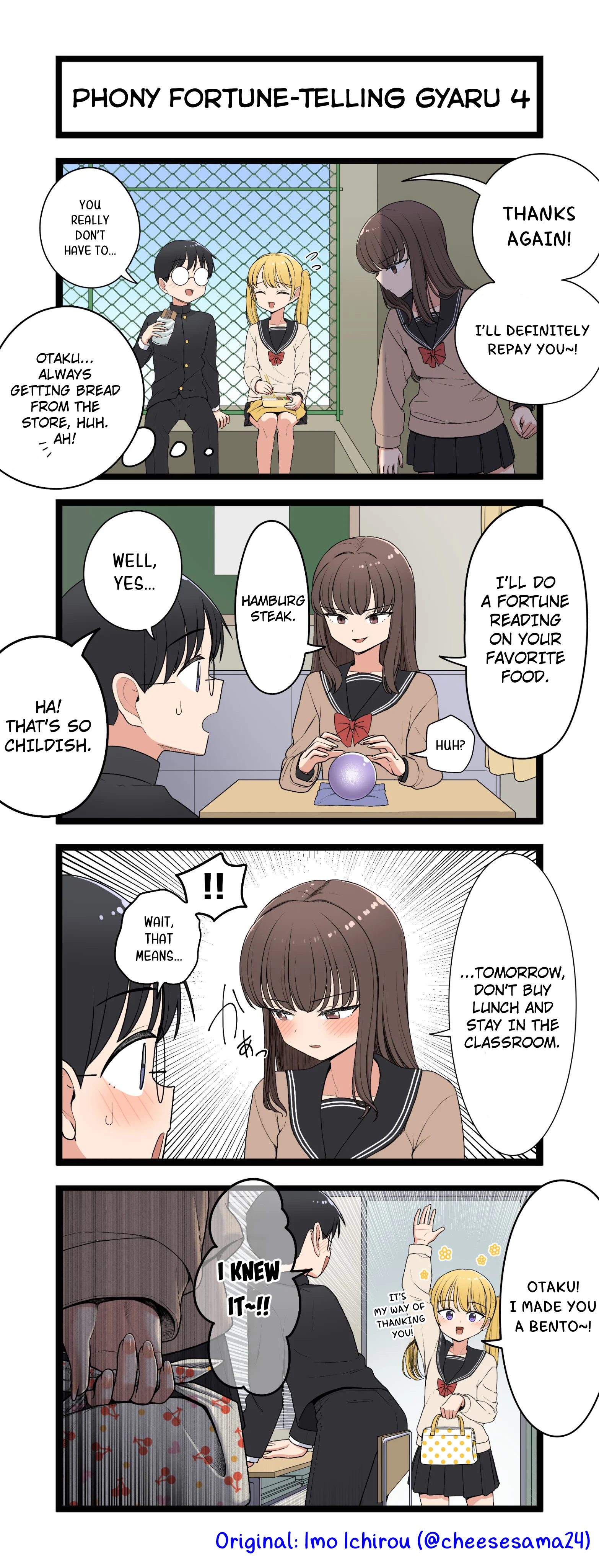 Phony Fortune-Telling Gyaru Chapter 4 - Page 1