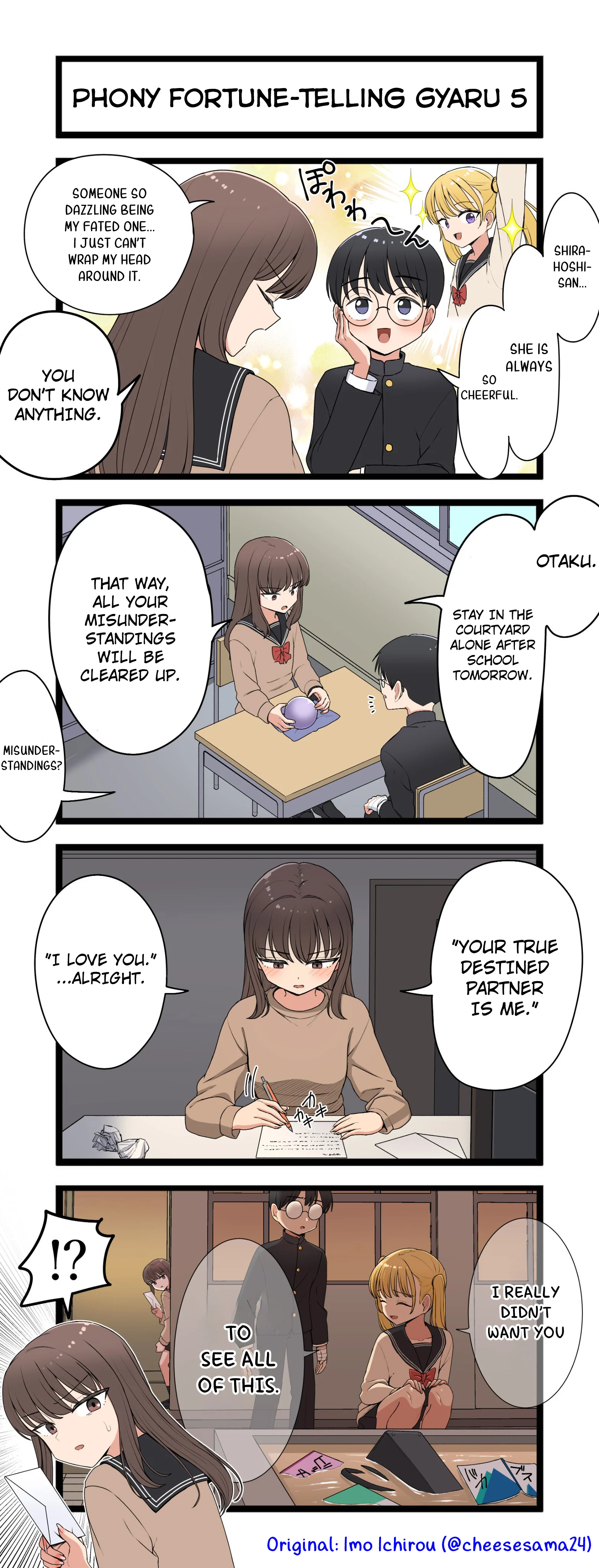 Phony Fortune-Telling Gyaru Chapter 5 - Page 1