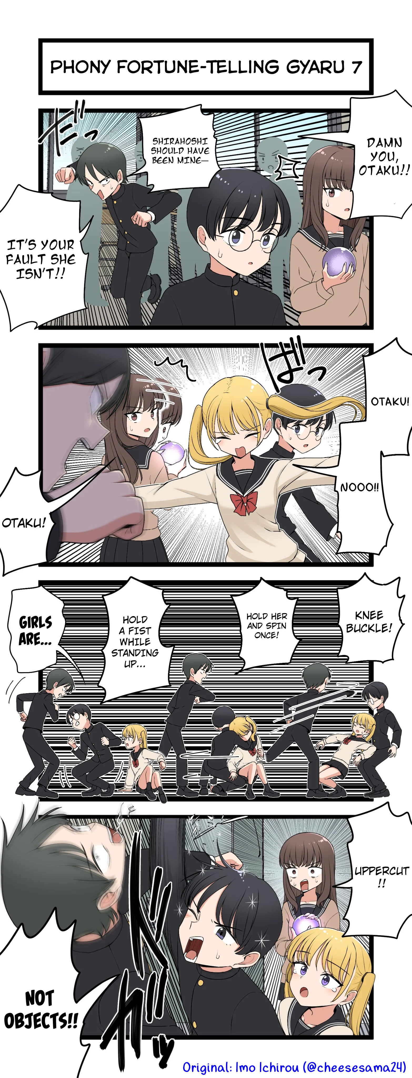 Phony Fortune-Telling Gyaru Chapter 7 - Page 1
