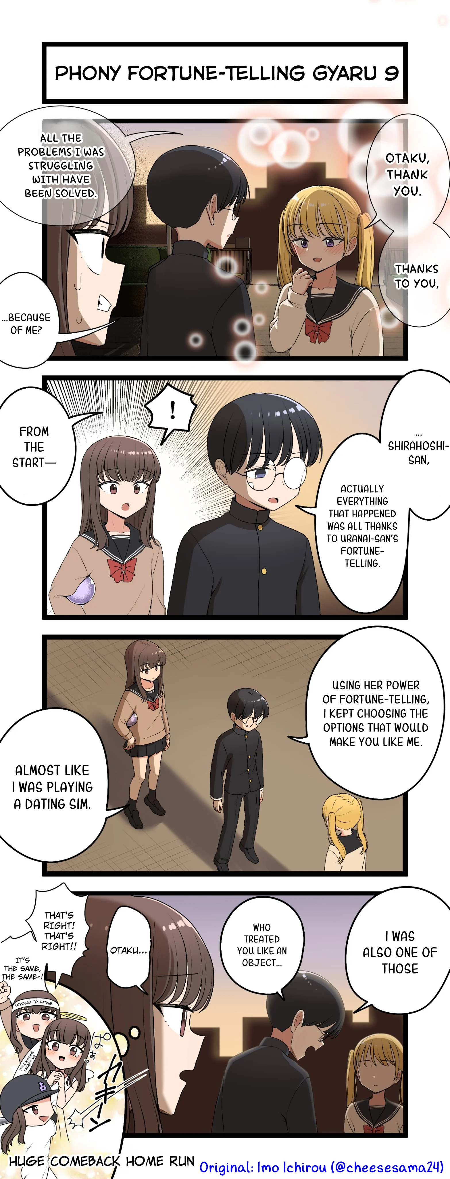 Phony Fortune-Telling Gyaru Chapter 9 - Page 1