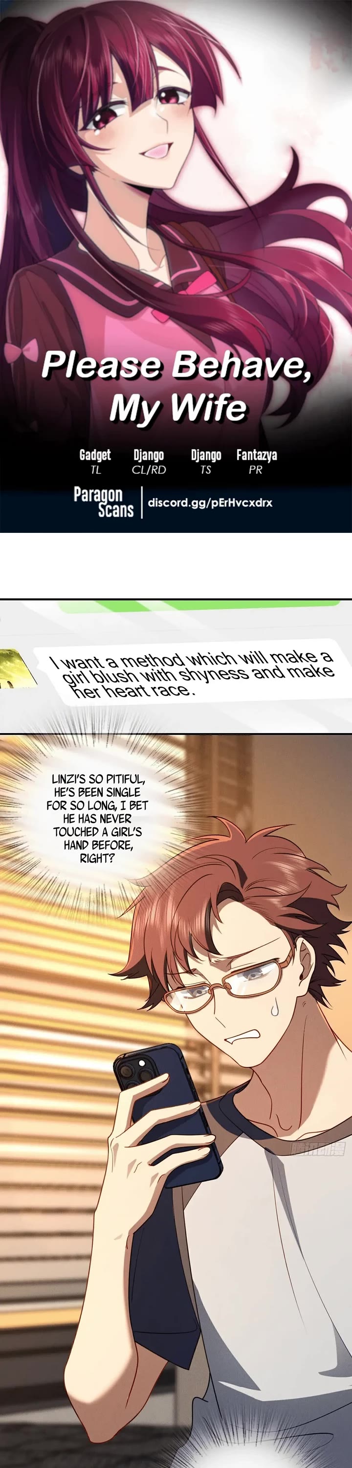 Please Behave, My Wife Chapter 12 - Page 1