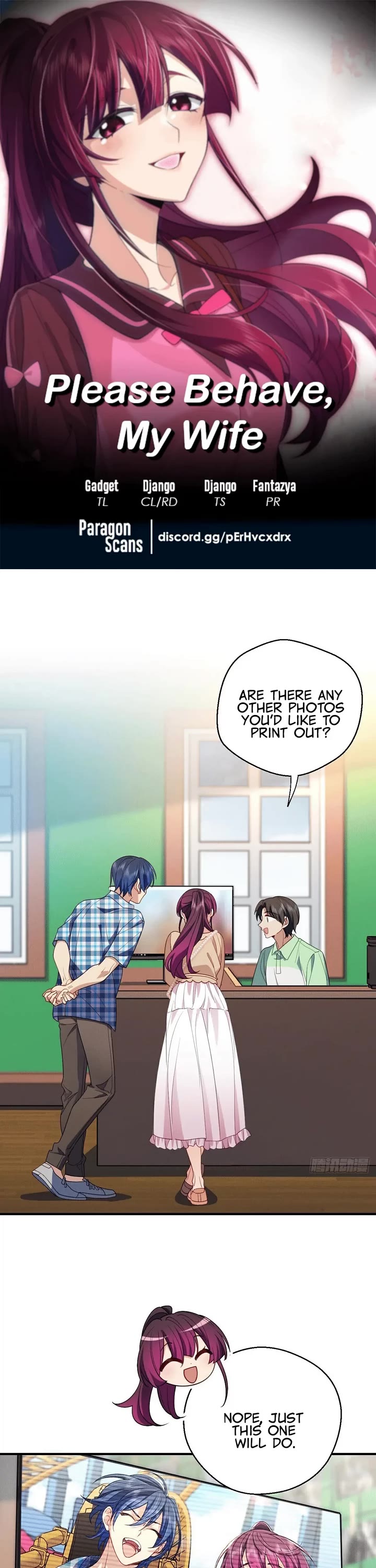 Please Behave, My Wife Chapter 15 - Page 1