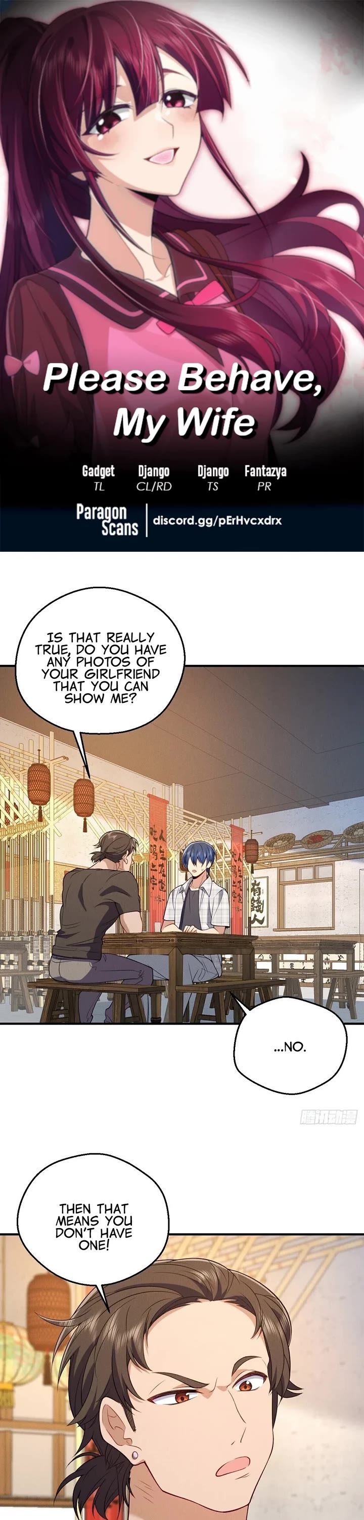 Please Behave, My Wife Chapter 28 - Page 1