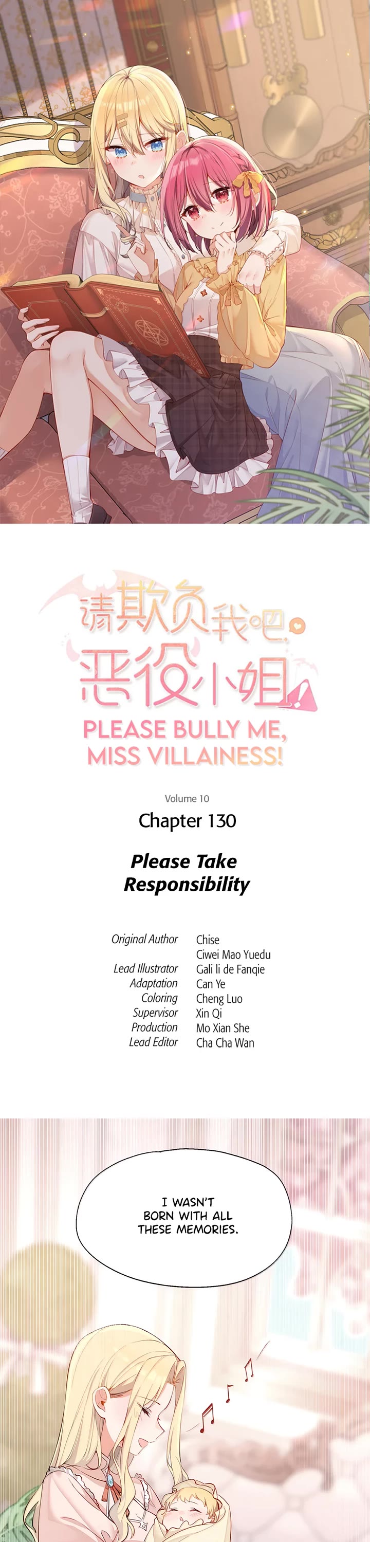 Please Bully Me, Miss Villainess! Chapter 130 - Page 1