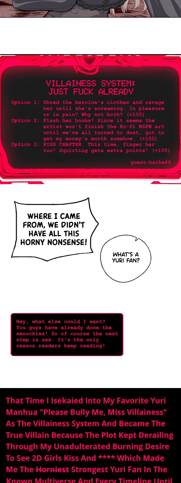 Please Bully Me, Miss Villainess! Chapter 69.5 - Page 5