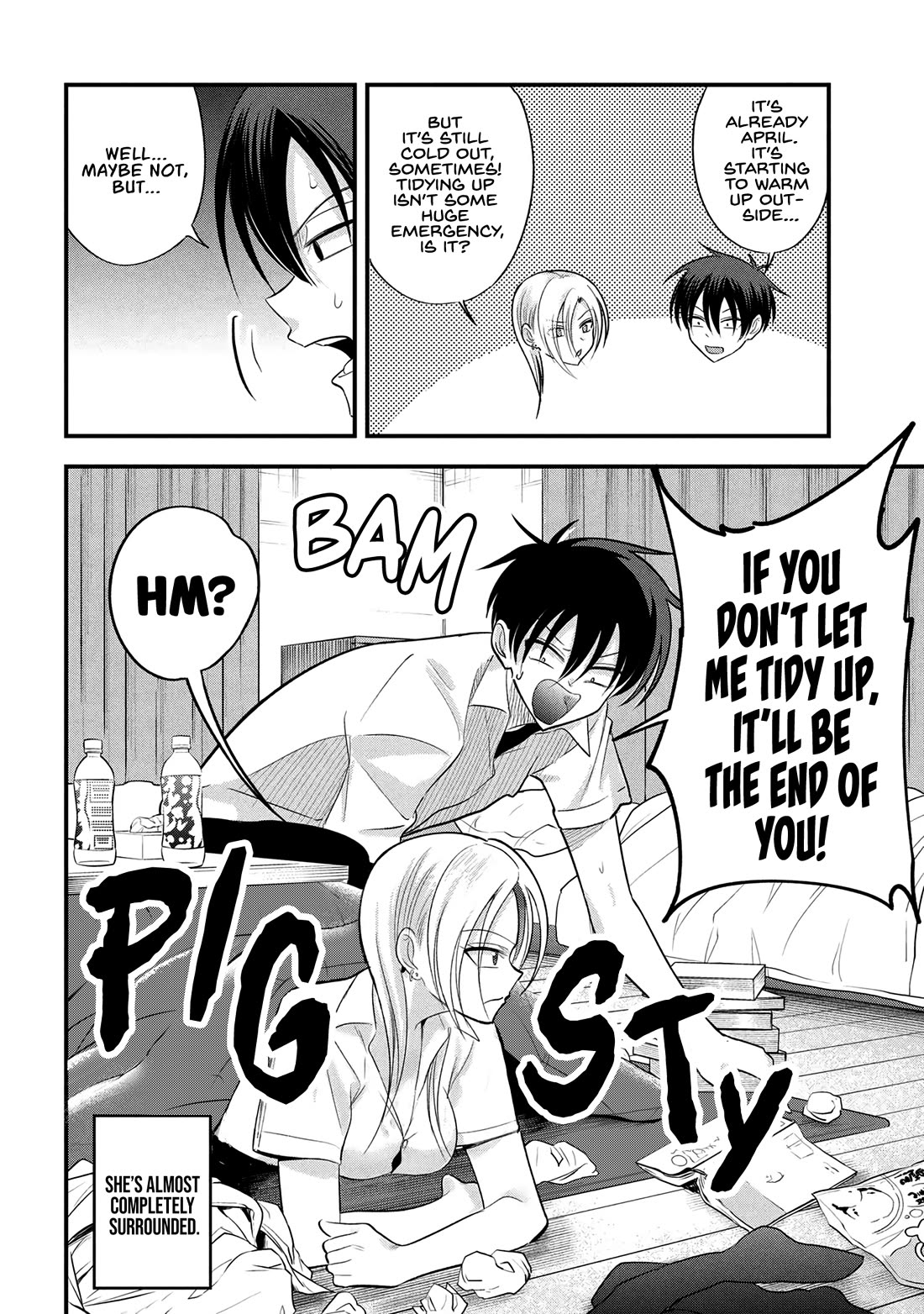 Please Go Home, Akutsu-san! Chapter 192 - Page 1