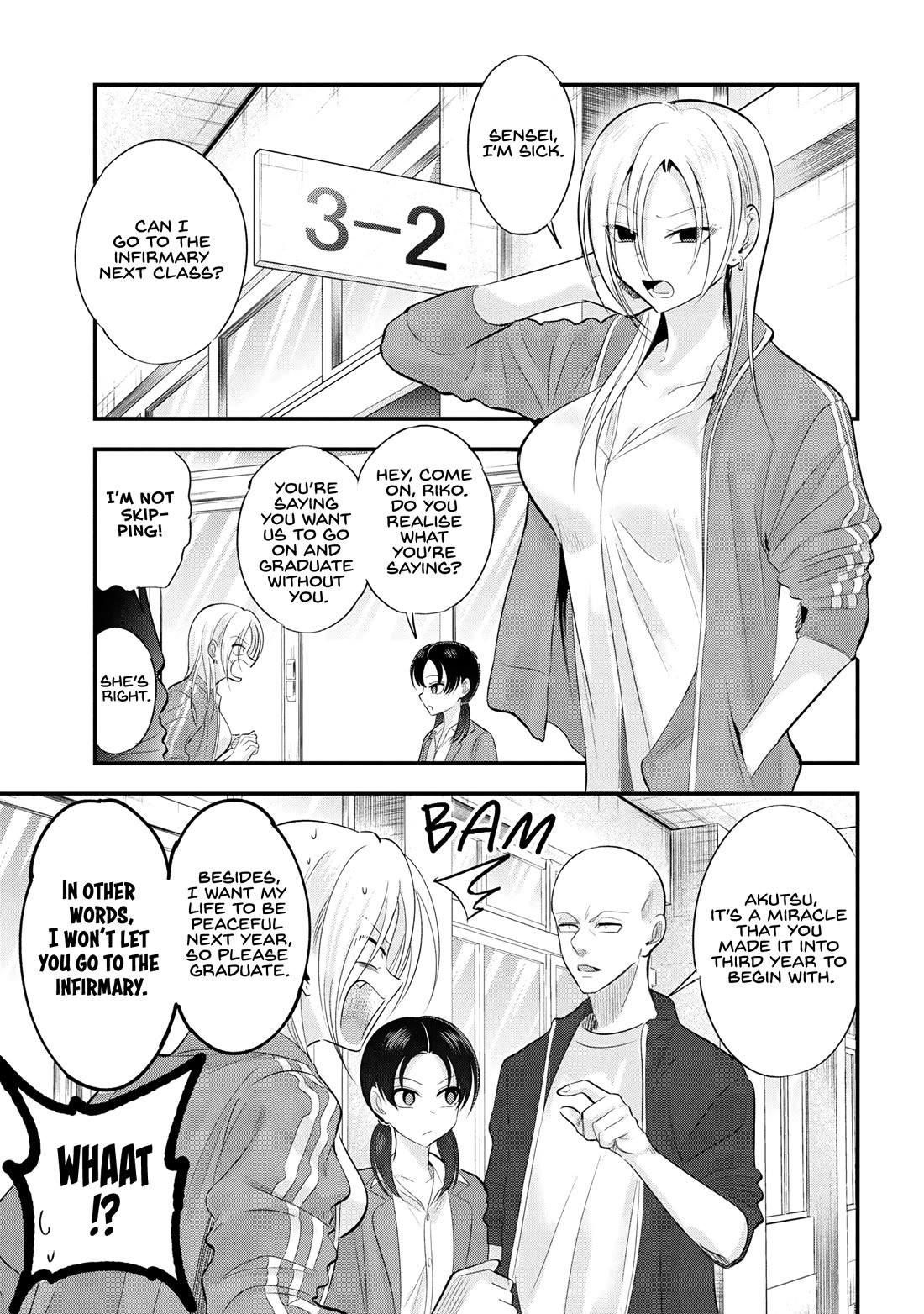 Please Go Home, Akutsu-san! Chapter 193 - Page 0