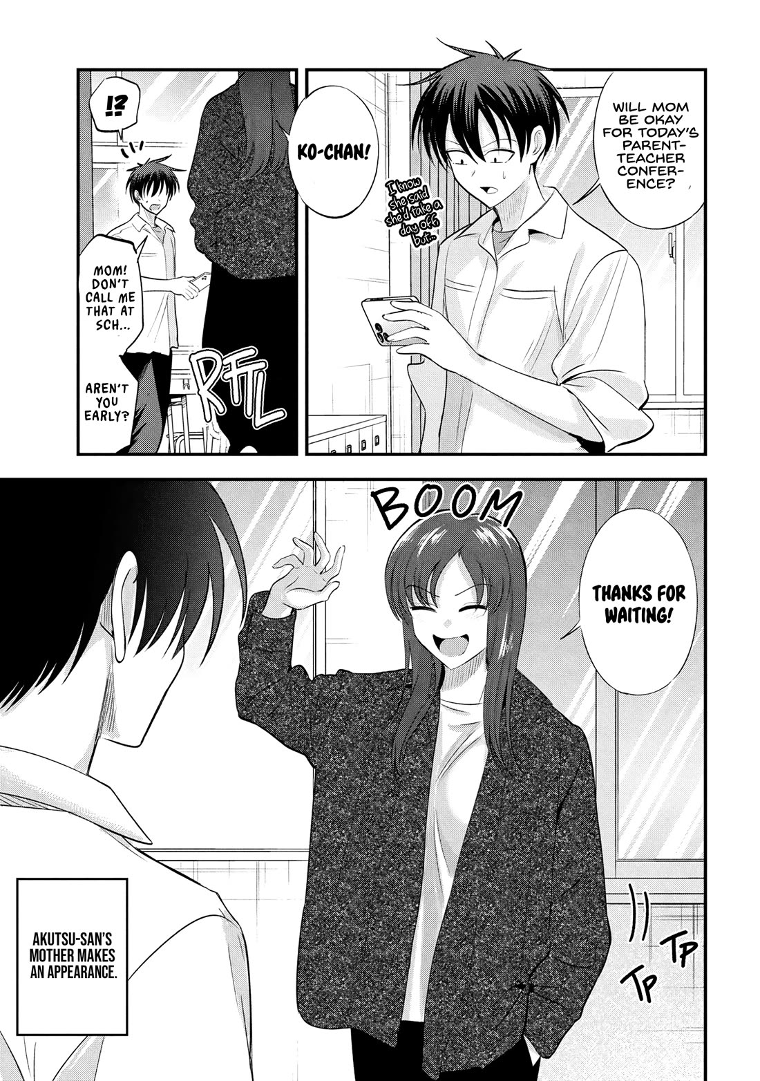 Please Go Home, Akutsu-san! Chapter 195 - Page 0