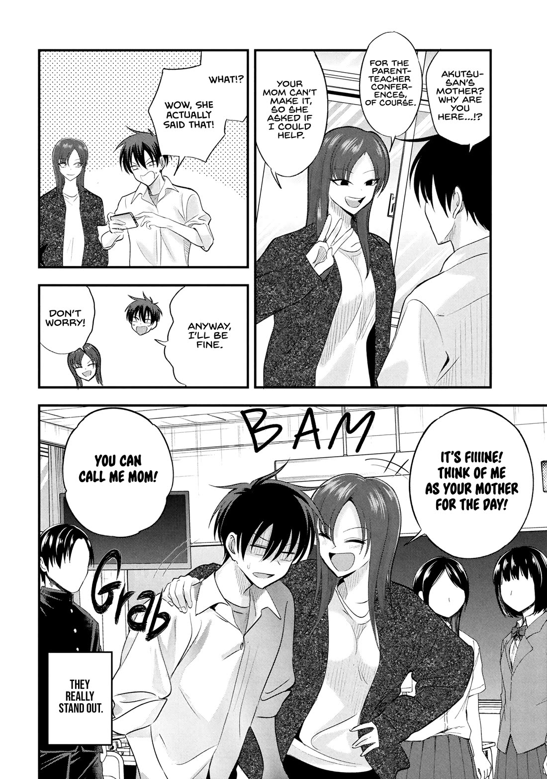 Please Go Home, Akutsu-san! Chapter 195 - Page 1