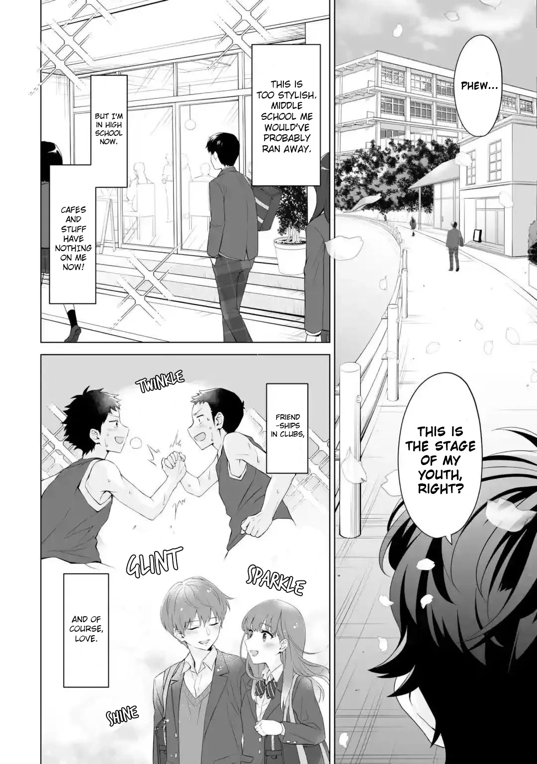 Please Leave Me Alone (For Some Reason, She Wants to Change a Lone Wolf’s Helpless High School Life.) Chapter 1 - Page 2