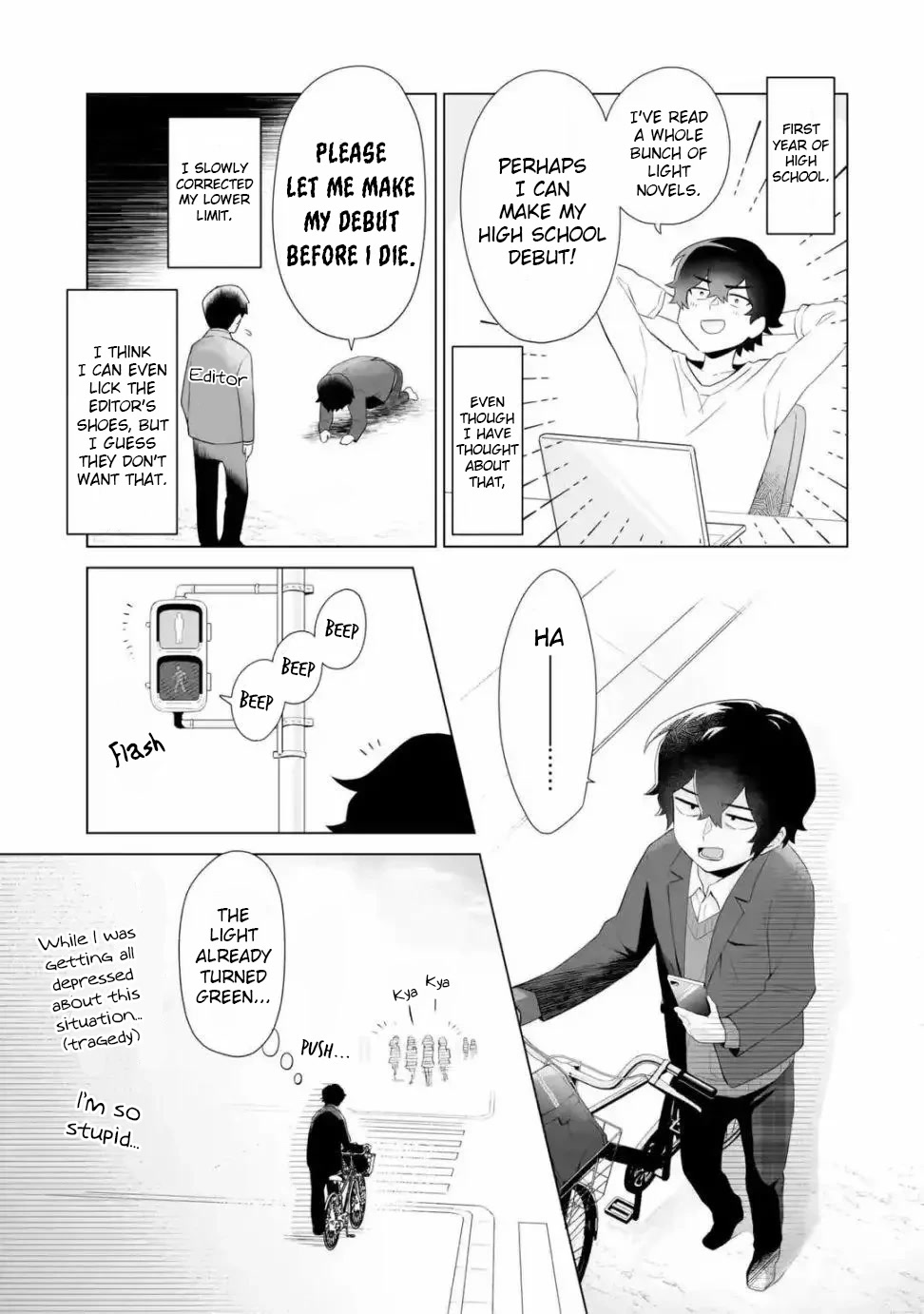 Please Leave Me Alone (For Some Reason, She Wants to Change a Lone Wolf’s Helpless High School Life.) Chapter 1 - Page 15
