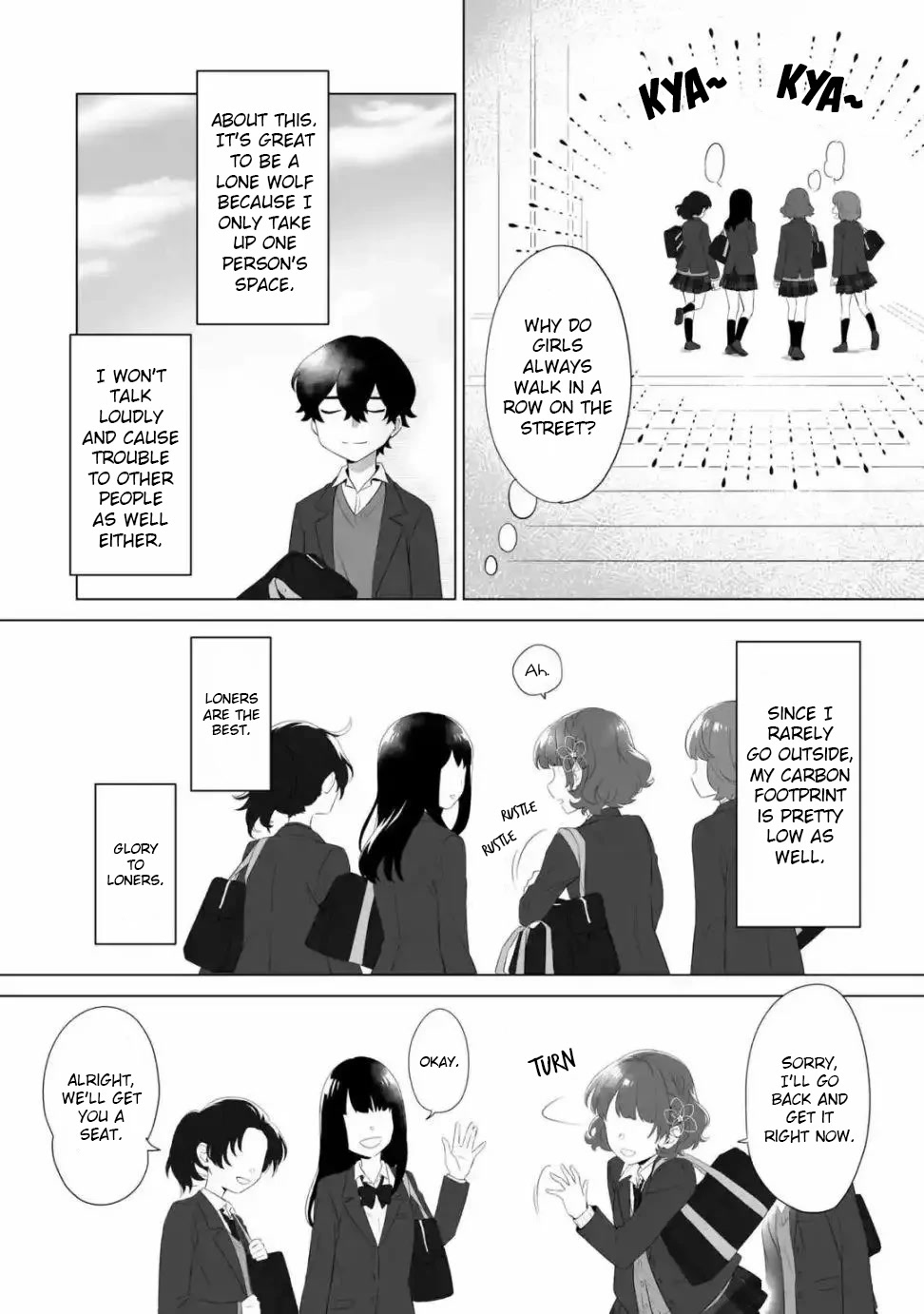 Please Leave Me Alone (For Some Reason, She Wants to Change a Lone Wolf’s Helpless High School Life.) Chapter 1 - Page 16