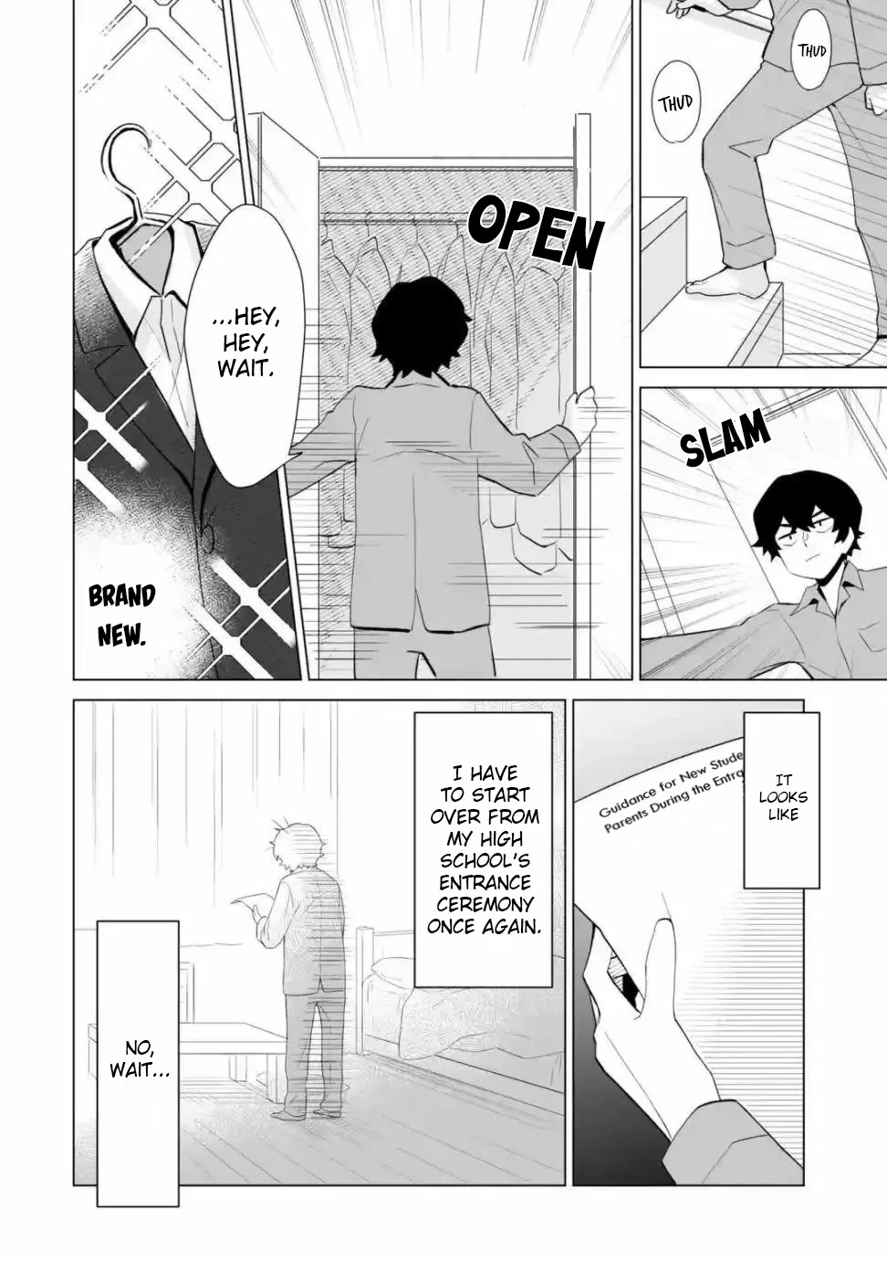 Please Leave Me Alone (For Some Reason, She Wants to Change a Lone Wolf’s Helpless High School Life.) Chapter 1 - Page 32