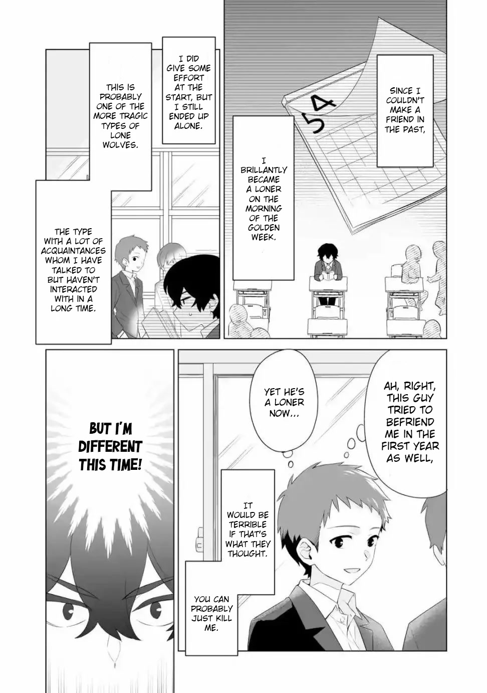 Please Leave Me Alone (For Some Reason, She Wants to Change a Lone Wolf’s Helpless High School Life.) Chapter 1 - Page 39