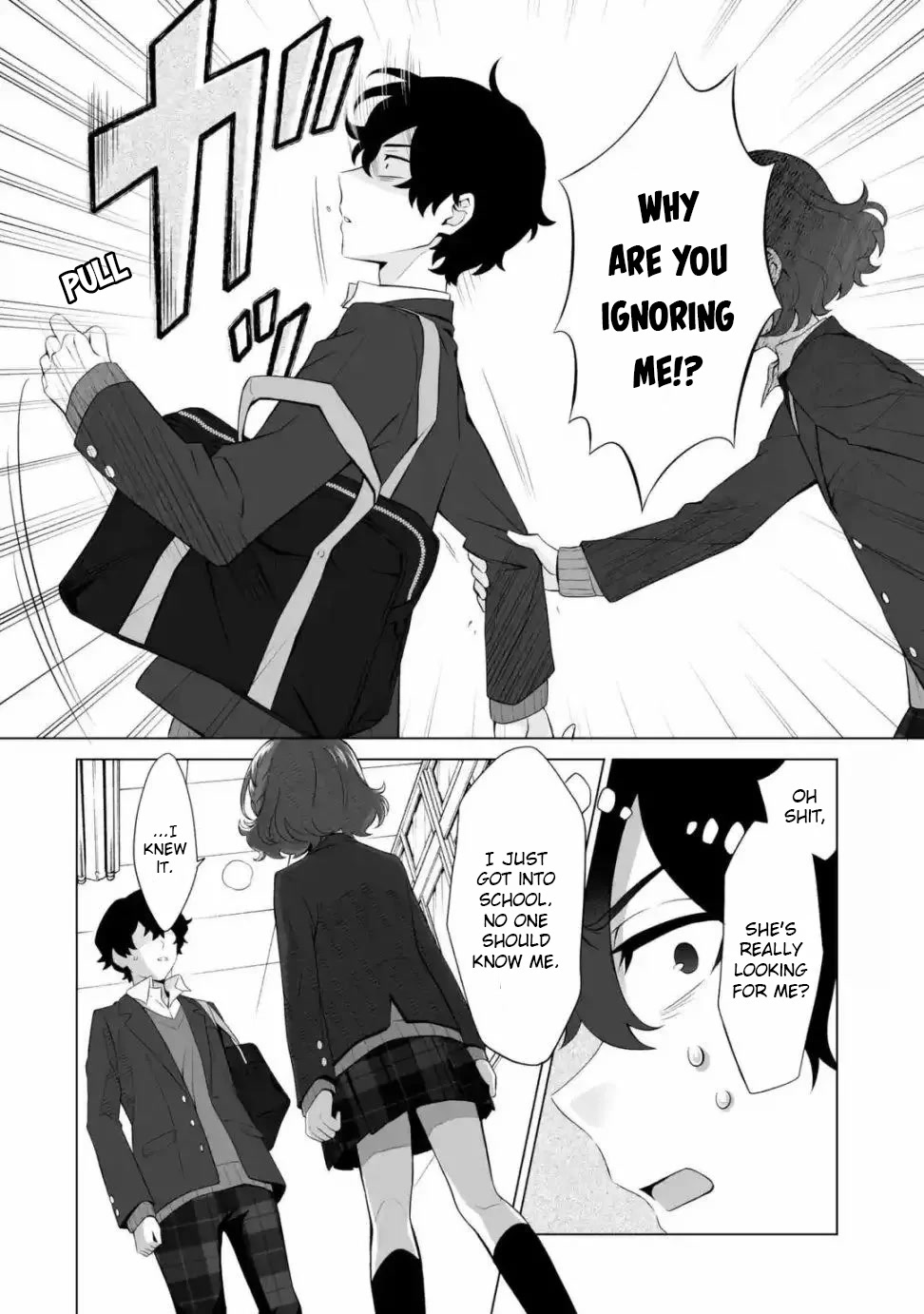 Please Leave Me Alone (For Some Reason, She Wants to Change a Lone Wolf’s Helpless High School Life.) Chapter 1 - Page 42