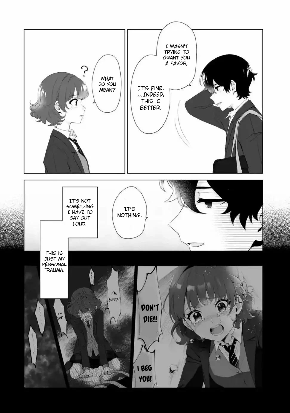 Please Leave Me Alone (For Some Reason, She Wants to Change a Lone Wolf’s Helpless High School Life.) Chapter 1 - Page 48
