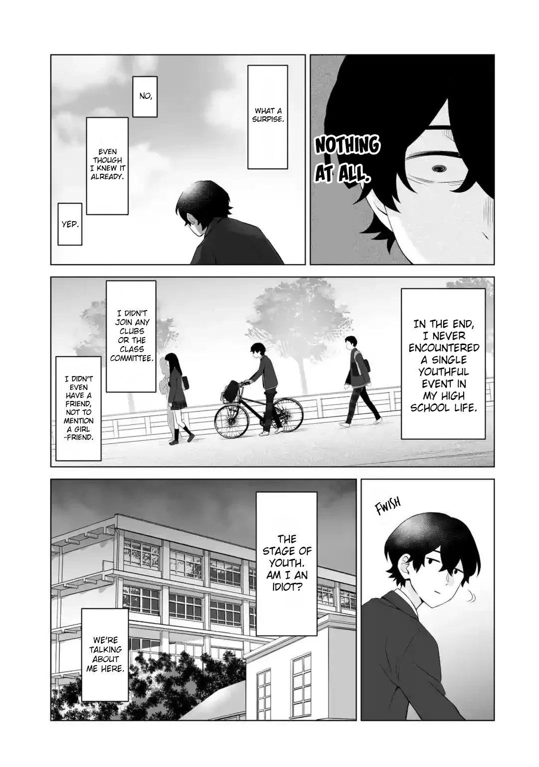 Please Leave Me Alone (For Some Reason, She Wants to Change a Lone Wolf’s Helpless High School Life.) Chapter 1 - Page 7