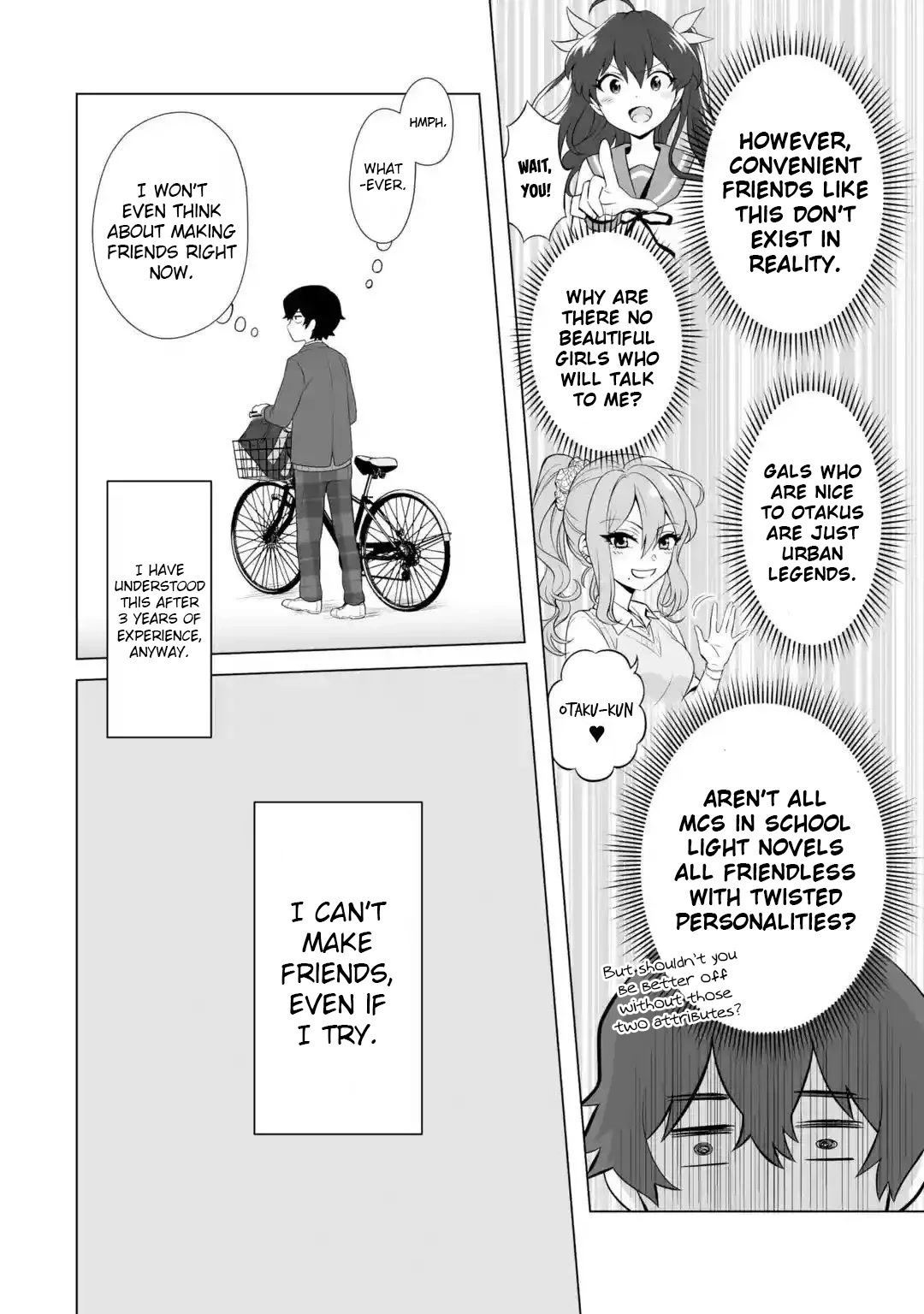 Please Leave Me Alone (For Some Reason, She Wants to Change a Lone Wolf’s Helpless High School Life.) Chapter 1 - Page 10