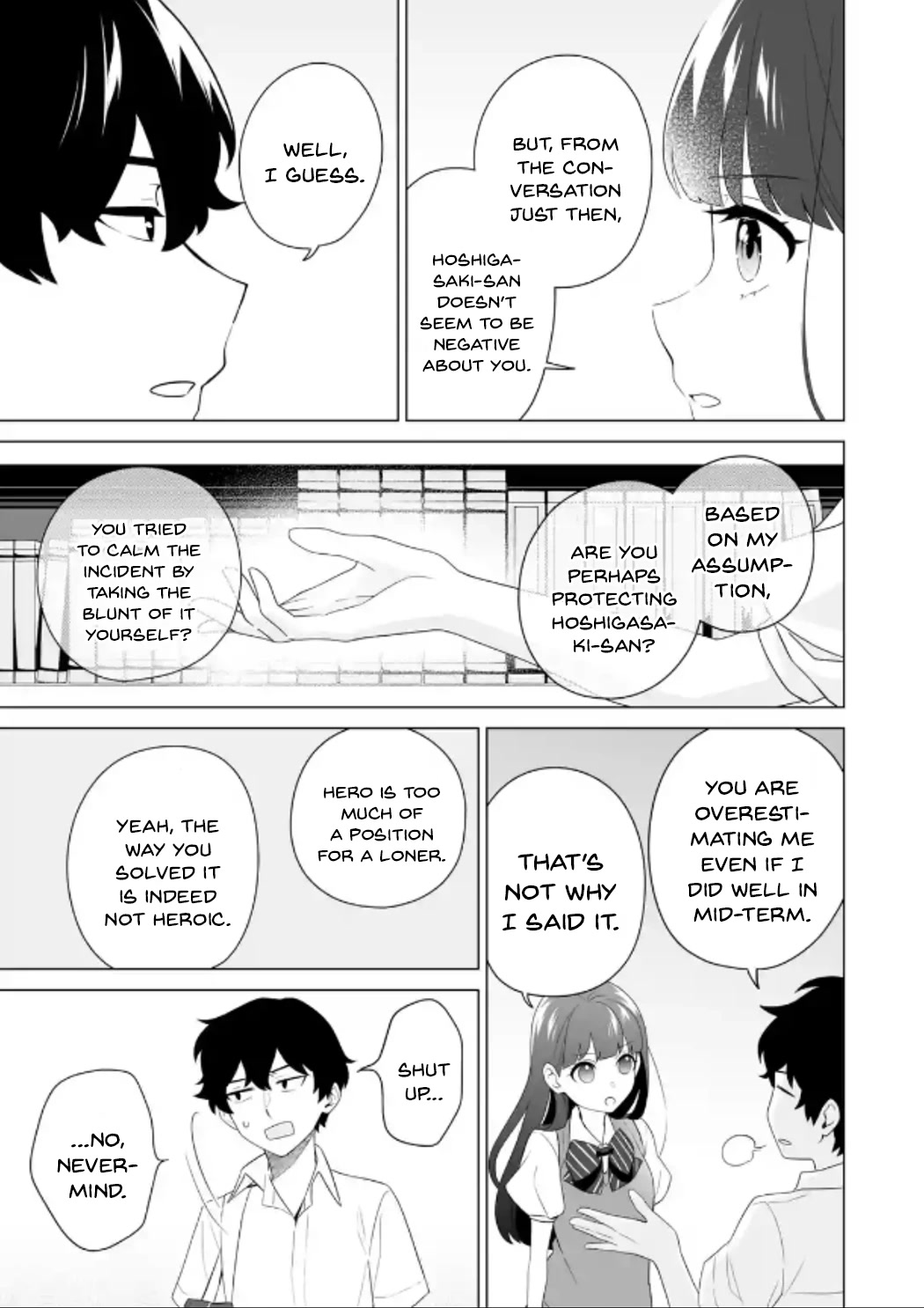 Please Leave Me Alone (For Some Reason, She Wants to Change a Lone Wolf’s Helpless High School Life.) Chapter 10 - Page 13