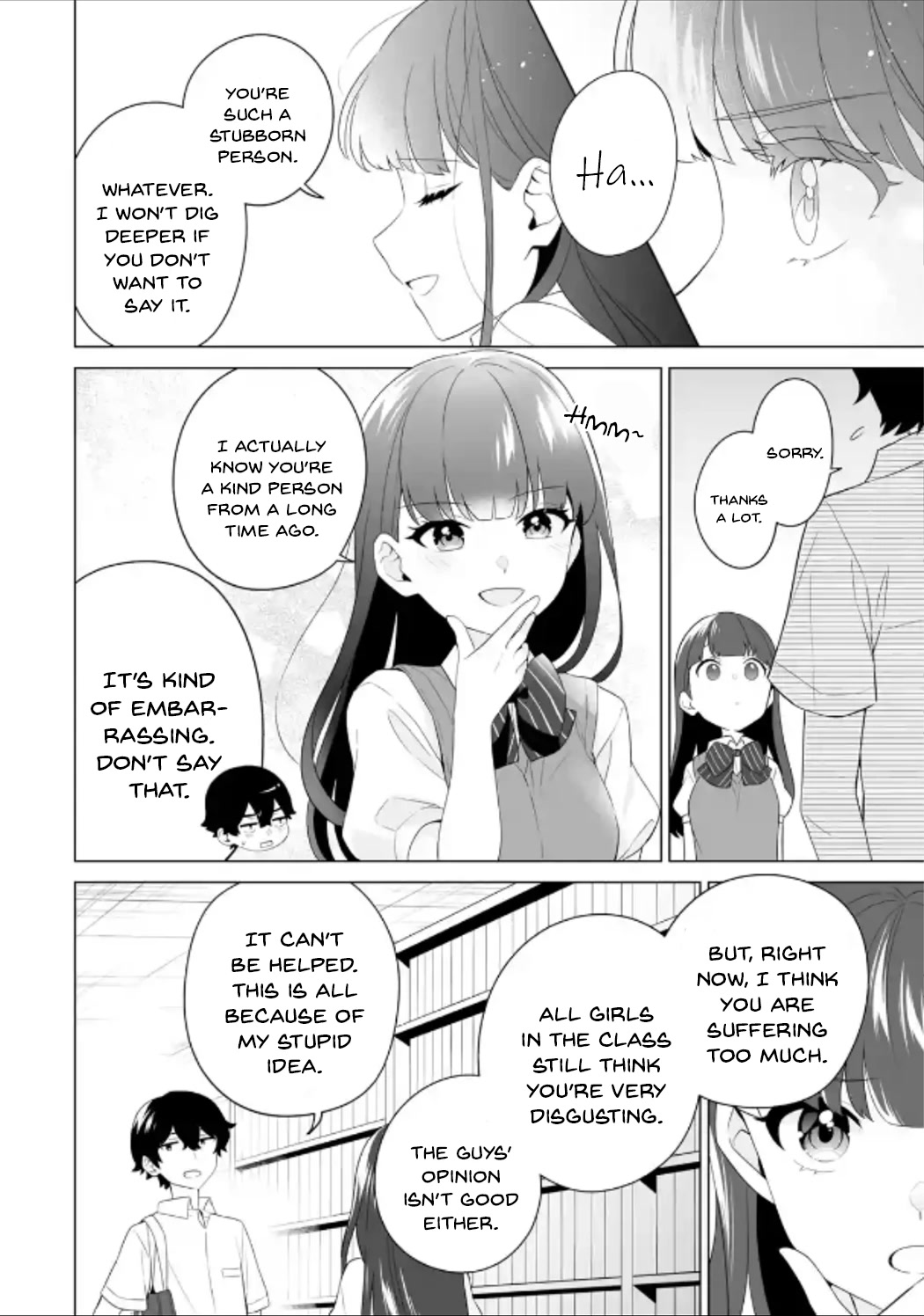 Please Leave Me Alone (For Some Reason, She Wants to Change a Lone Wolf’s Helpless High School Life.) Chapter 10 - Page 14