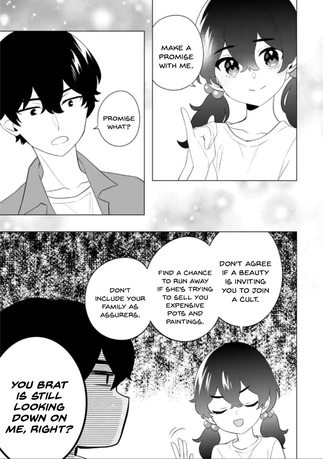 Please Leave Me Alone (For Some Reason, She Wants to Change a Lone Wolf’s Helpless High School Life.) Chapter 10 - Page 27