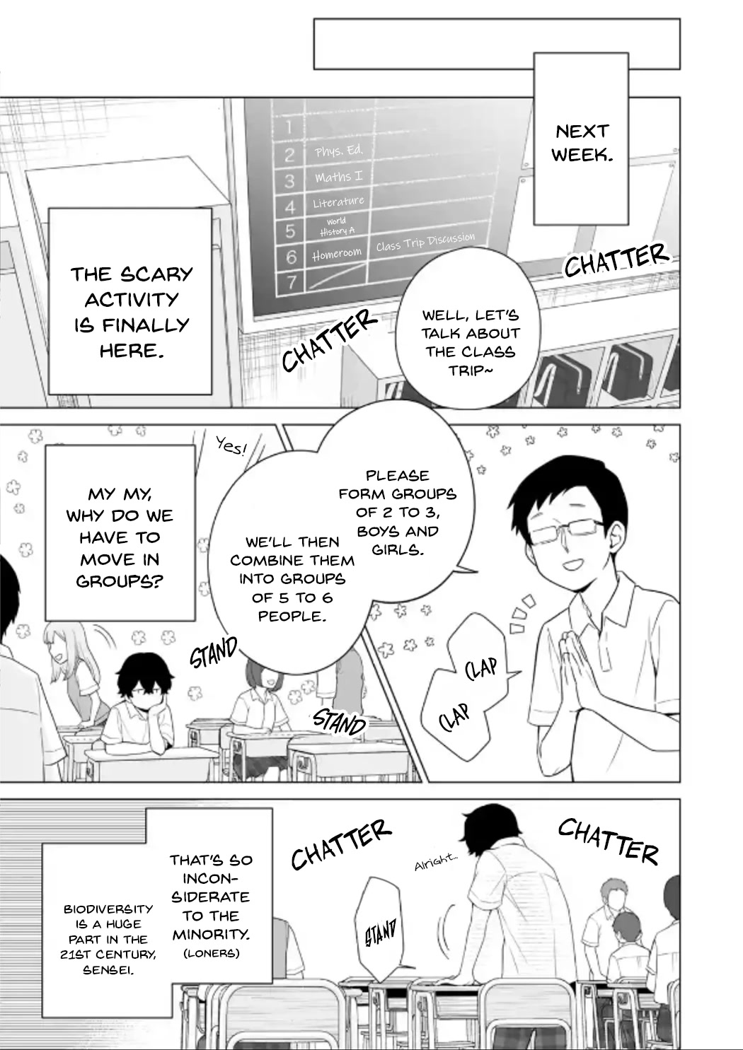 Please Leave Me Alone (For Some Reason, She Wants to Change a Lone Wolf’s Helpless High School Life.) Chapter 11 - Page 25